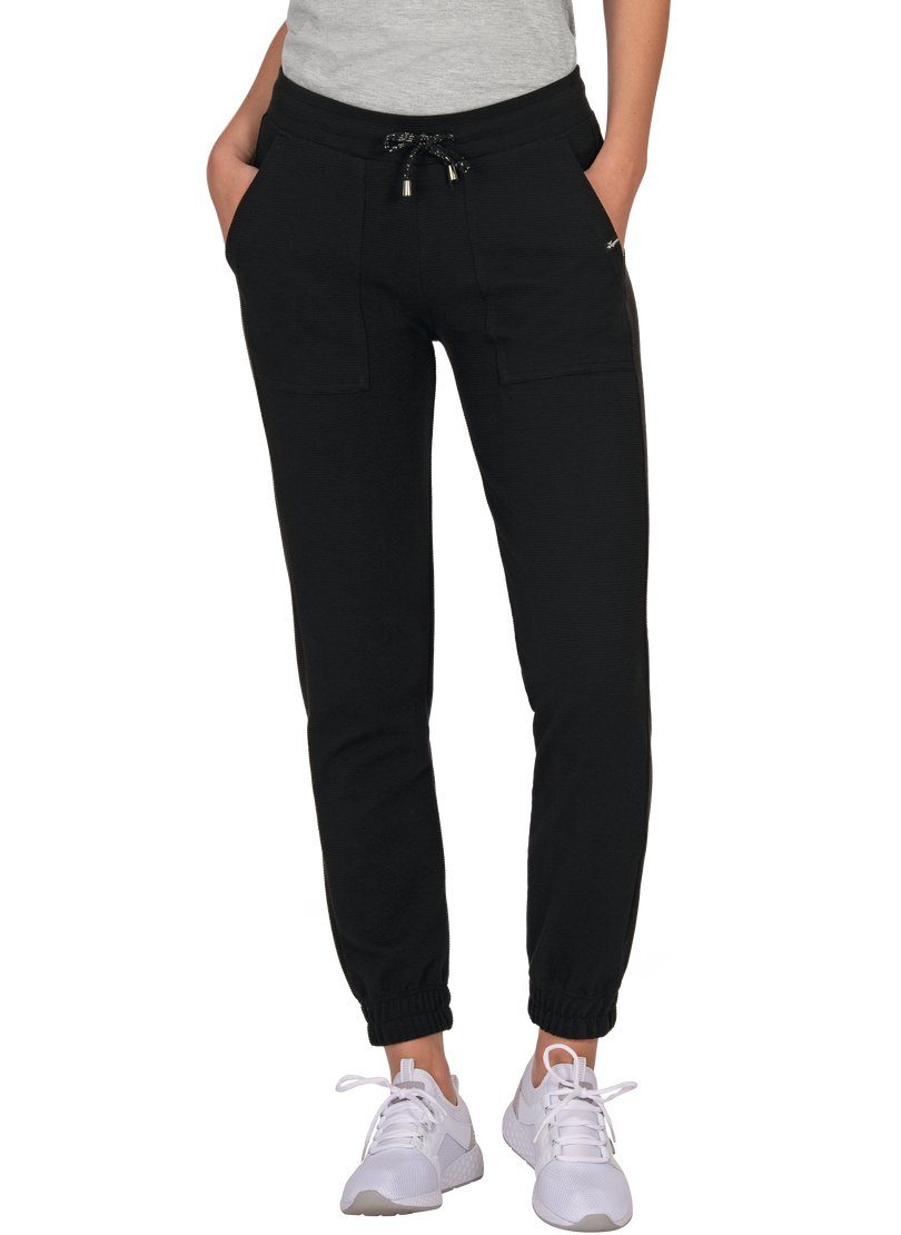 Trigema Jerseybroek TRIGEMA prettige joggingbroek met grote zakken (1-delig)