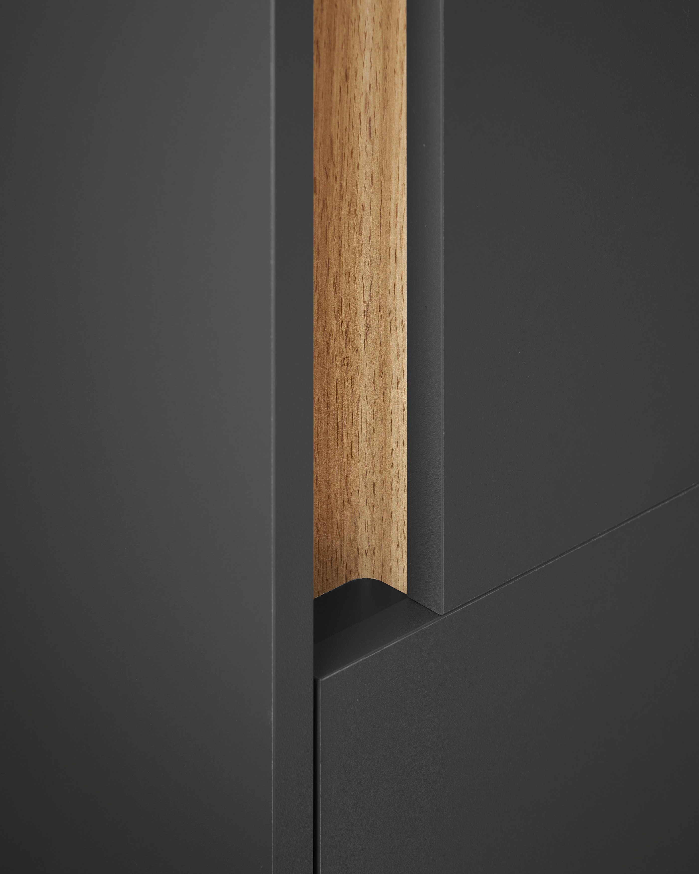 INOSIGN Hoge kast CITY/GIRON, badkamerkast met grepen, kast in tijdloos ontwerp