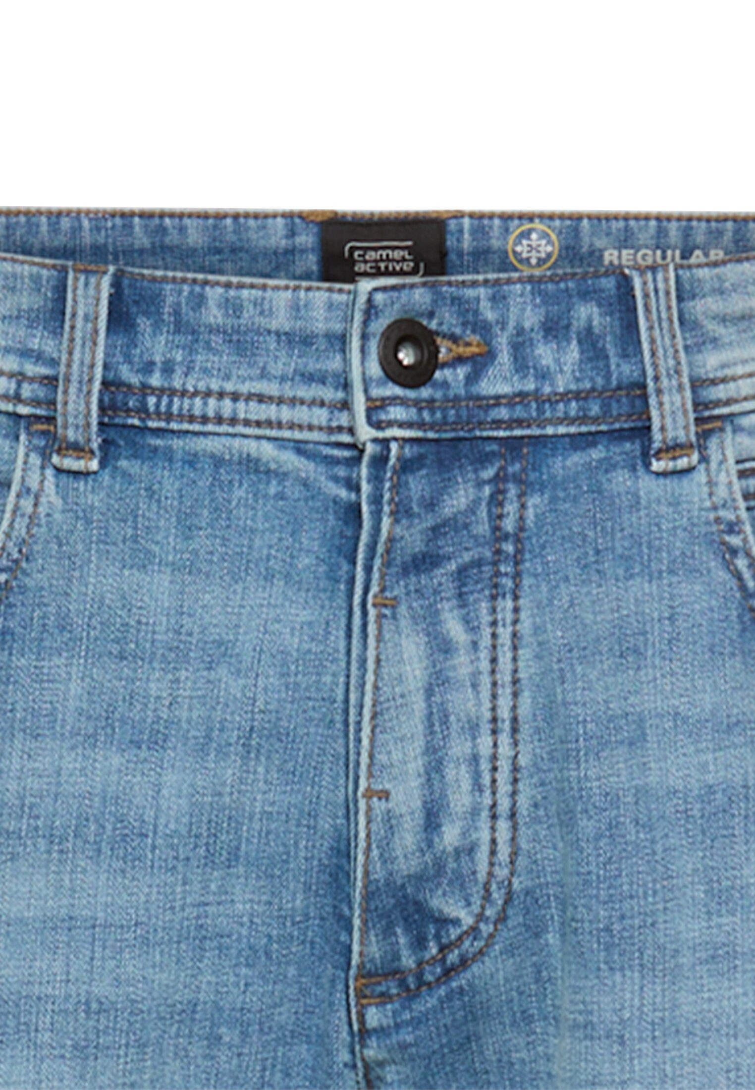 camel active Regular fit jeans FleXXXactive® in five-pocketsstijl