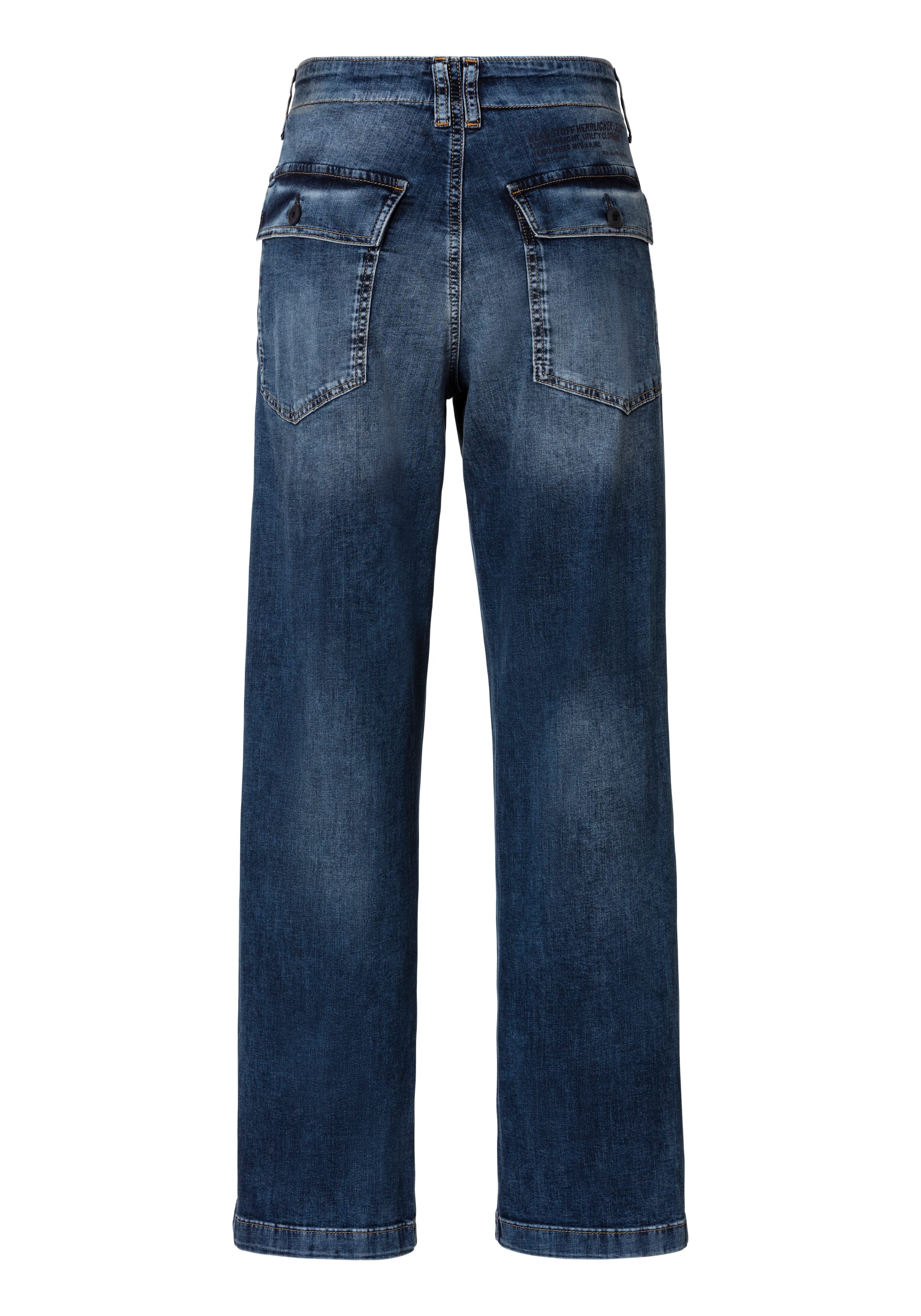 Herrlicher 5-pocket jeans Fatique Women Wide Recycled Light Denim