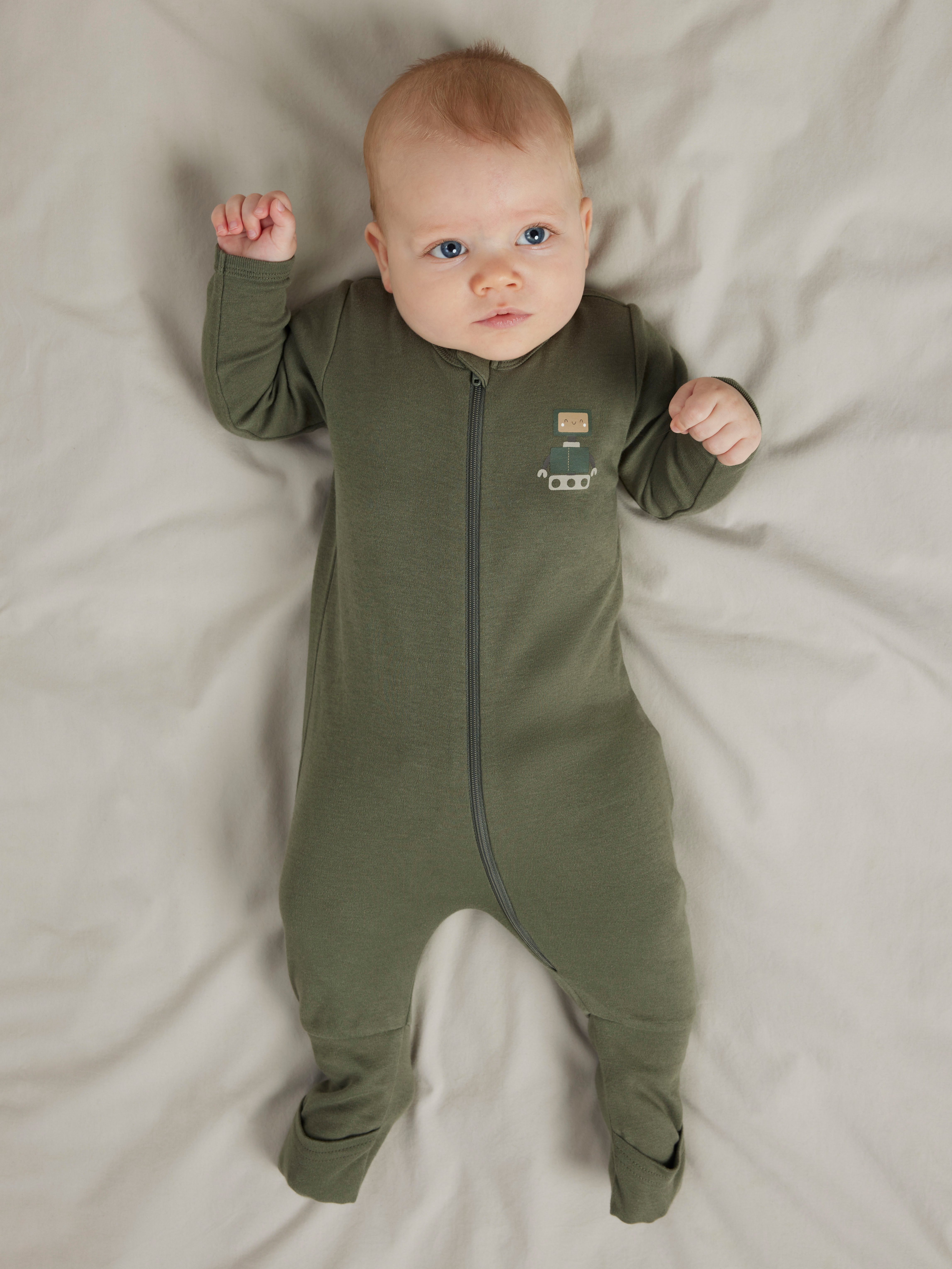 Name It Pyjama NBMNIGHTSUIT 2P ZIP FF ROBOT NOOS (set, 2-delig)