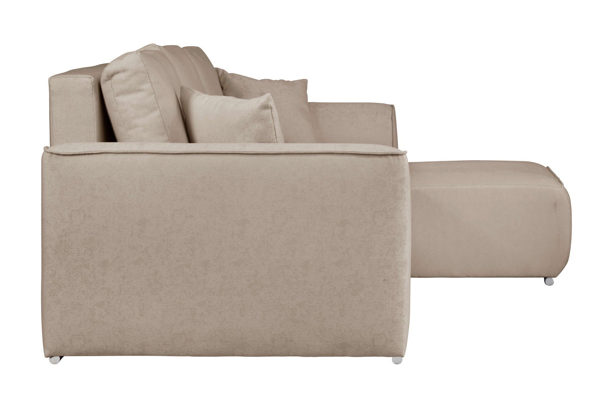 INOSIGN Hoekbank BEATRICE optionele slaapbank met bedlade, B/D/H: 265/170/86 cm