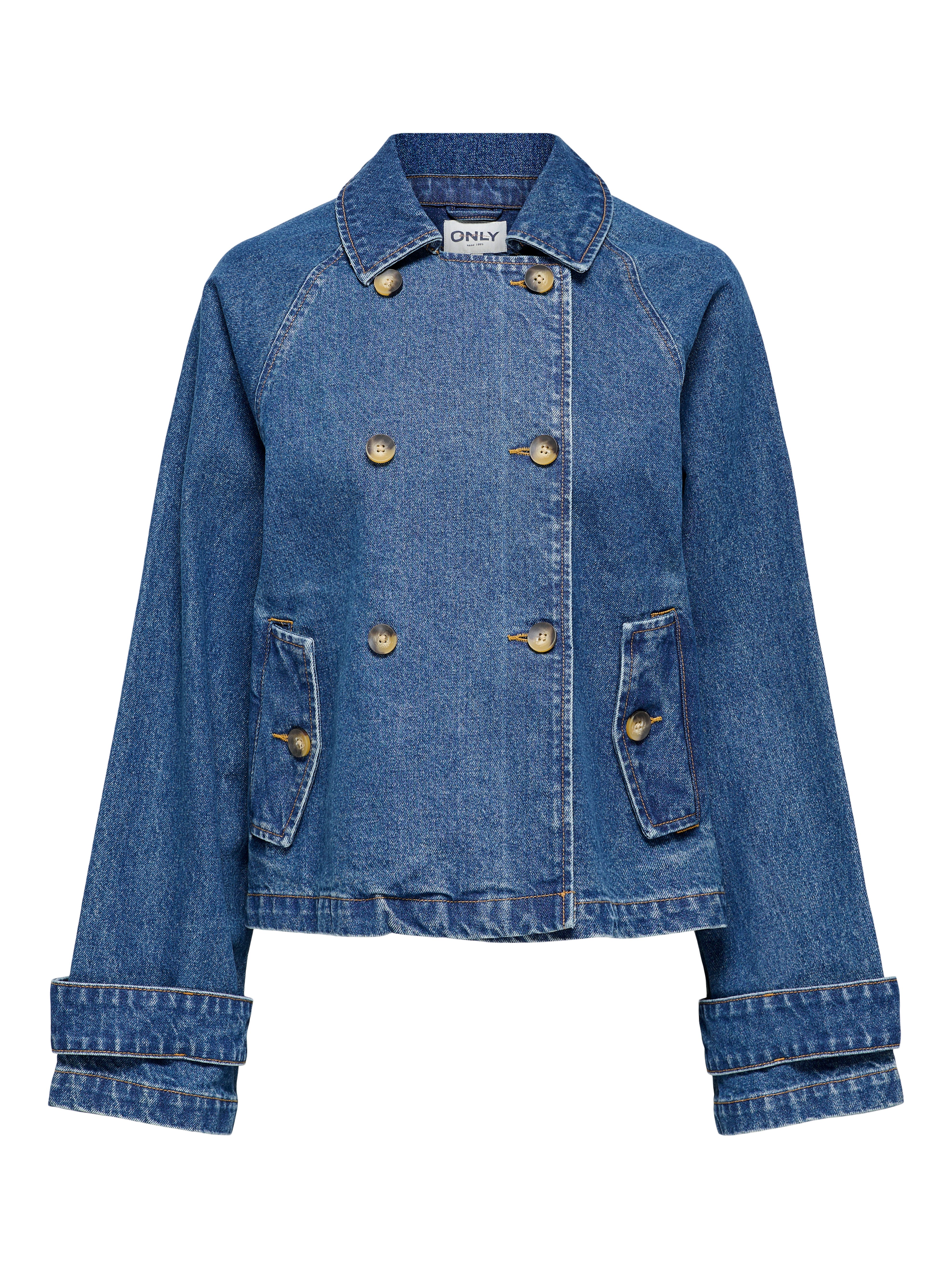 Only Jeansjack ONLAPRIL SHORT DNM TRENCH AKM