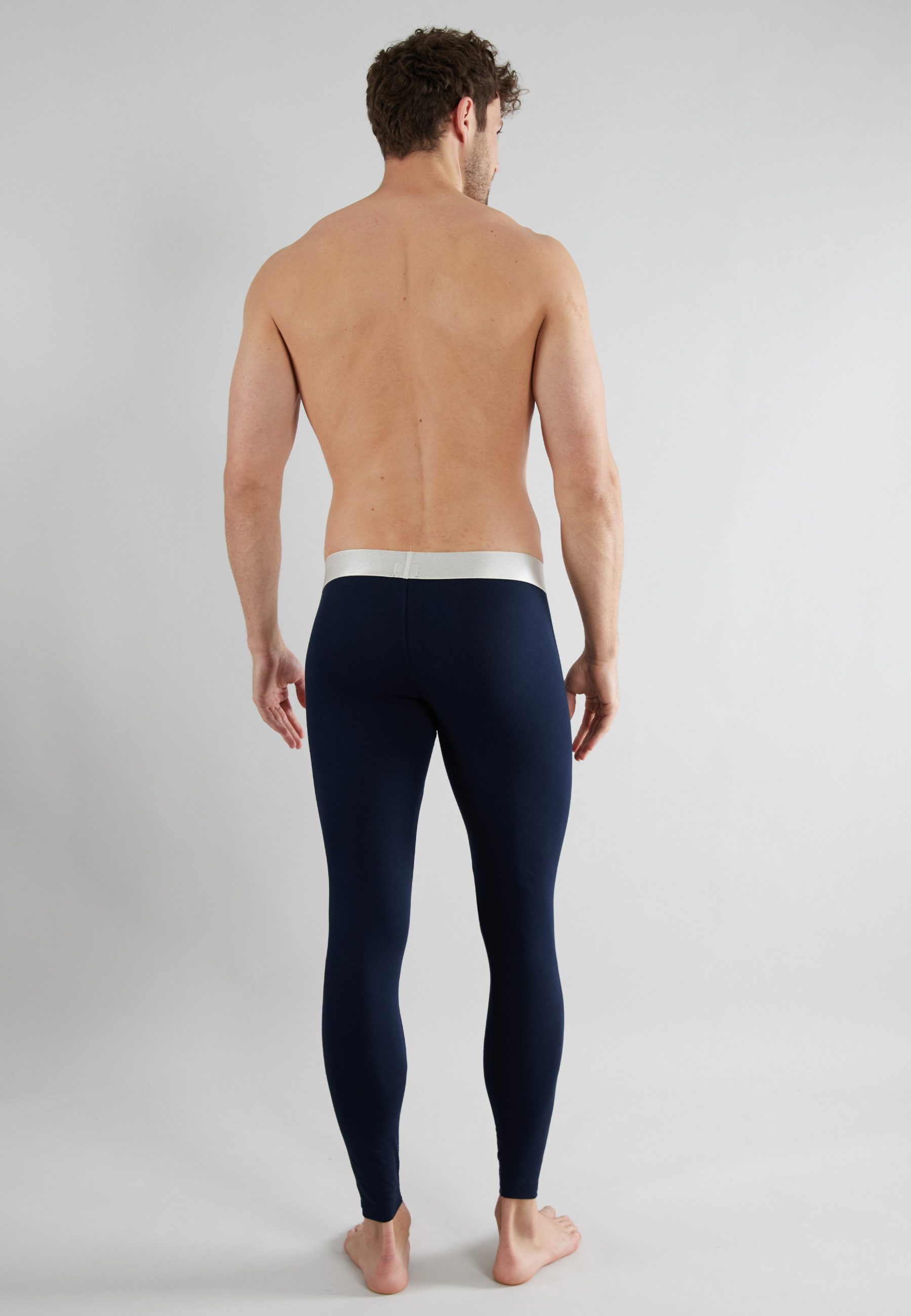 Tom Tailor Legging Logoband, strak, licht, elastisch, basic, comfortabel, katoenmix