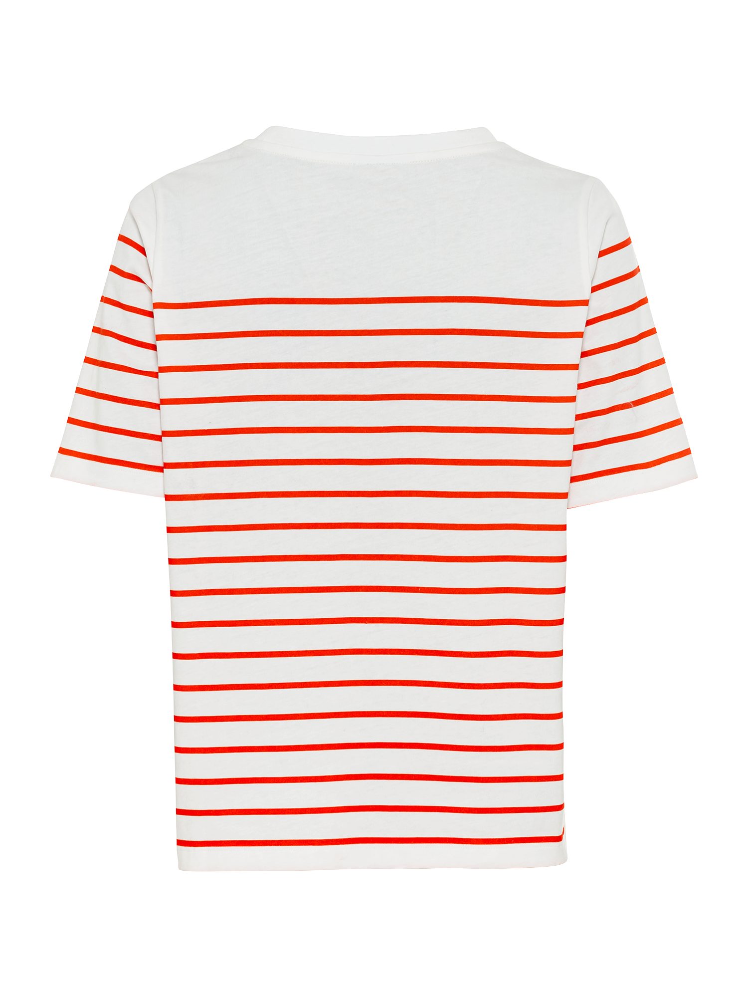Lascana T-shirt met strepen katoenen shirt met korte mouwen slanke look basic