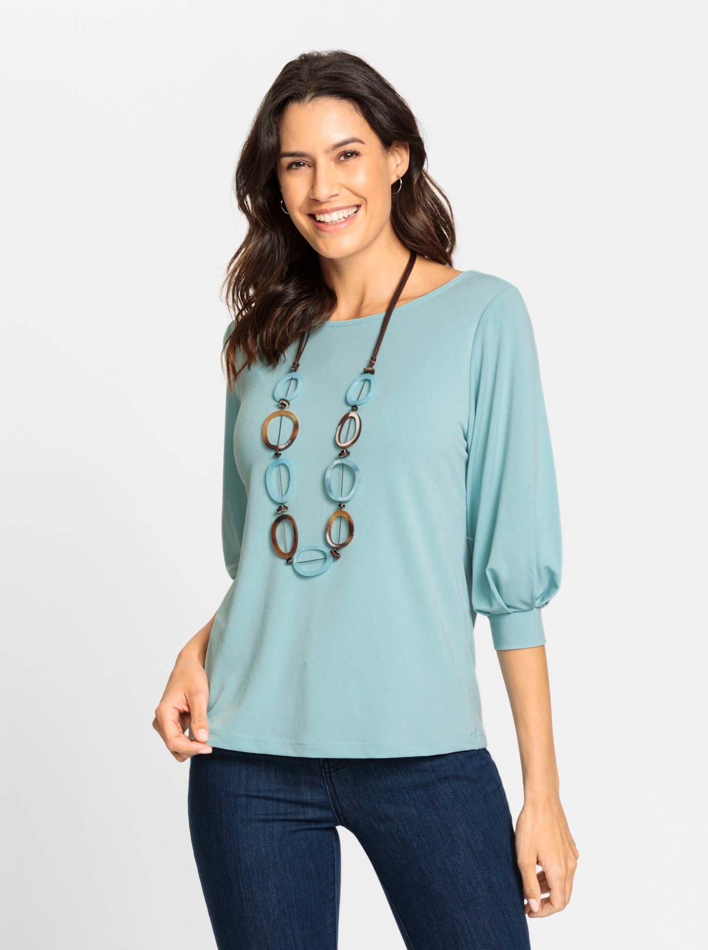 Classic Inspirationen Shirt met 3/4-mouwen Shirt (1-delig)