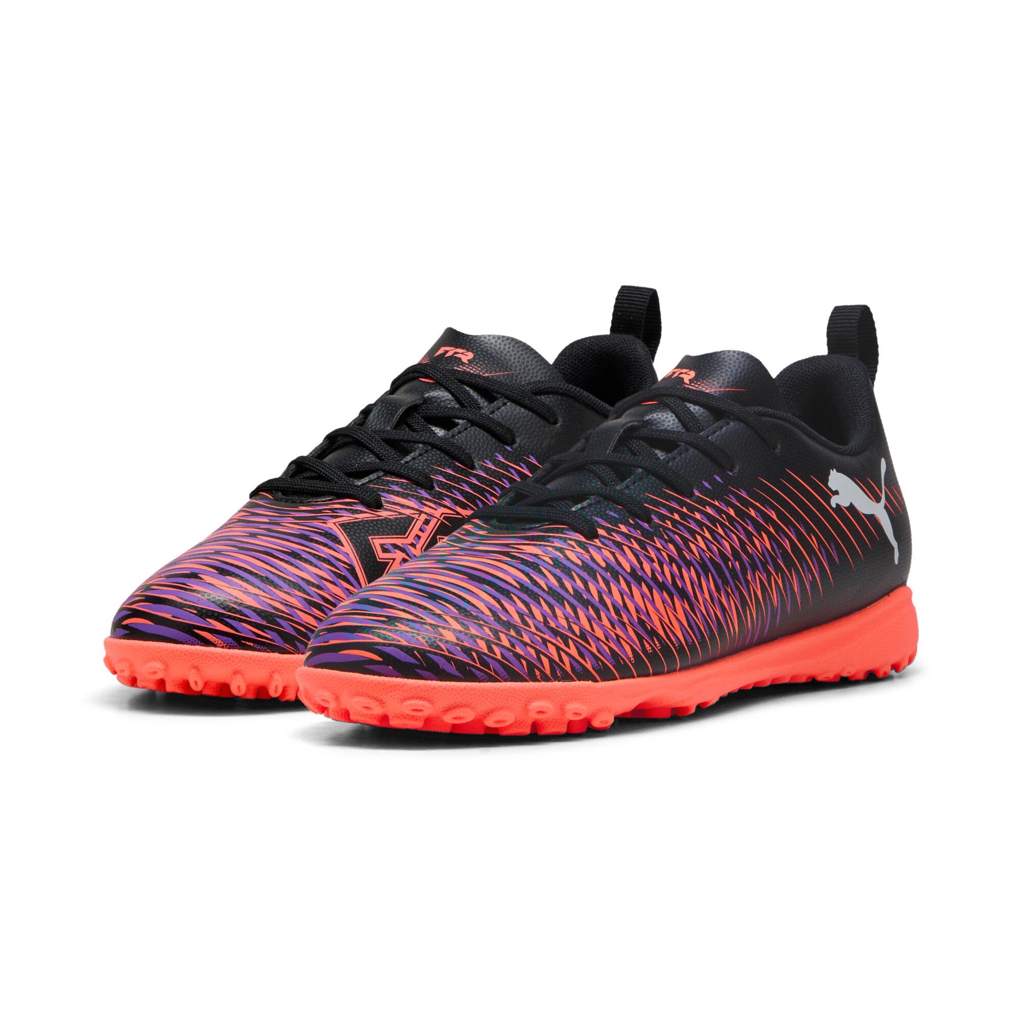 PUMA Voetbalschoenen FUTURE 8 PLAY TT JR kunstgrasschoenen maat 33 zwart