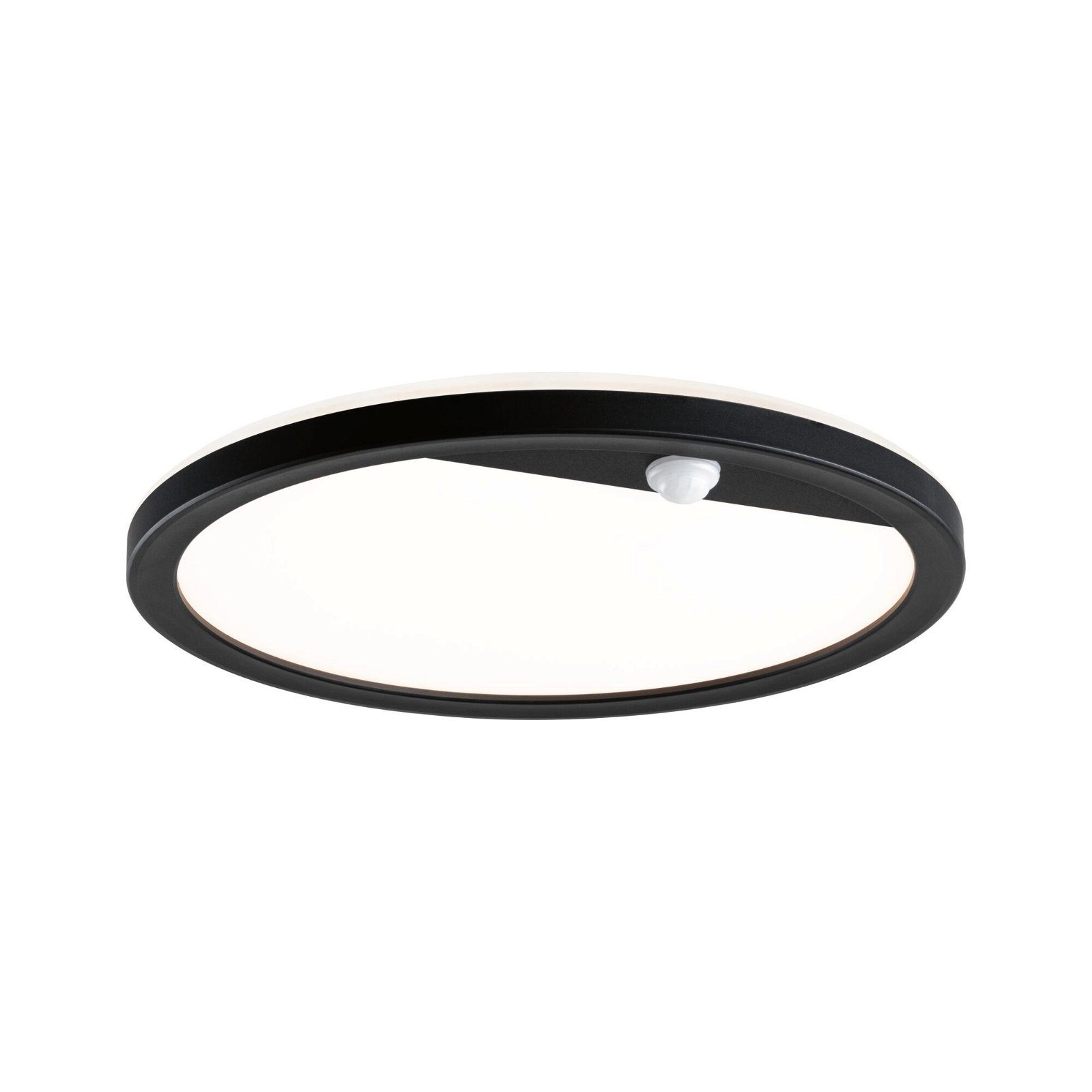 Paulmann Led-wandlamp voor buiten Buitenpaneel Lamina IP44 rond 280mm 14W 1150lm 230V kunststof (1 stuk) buitenlampen zwart