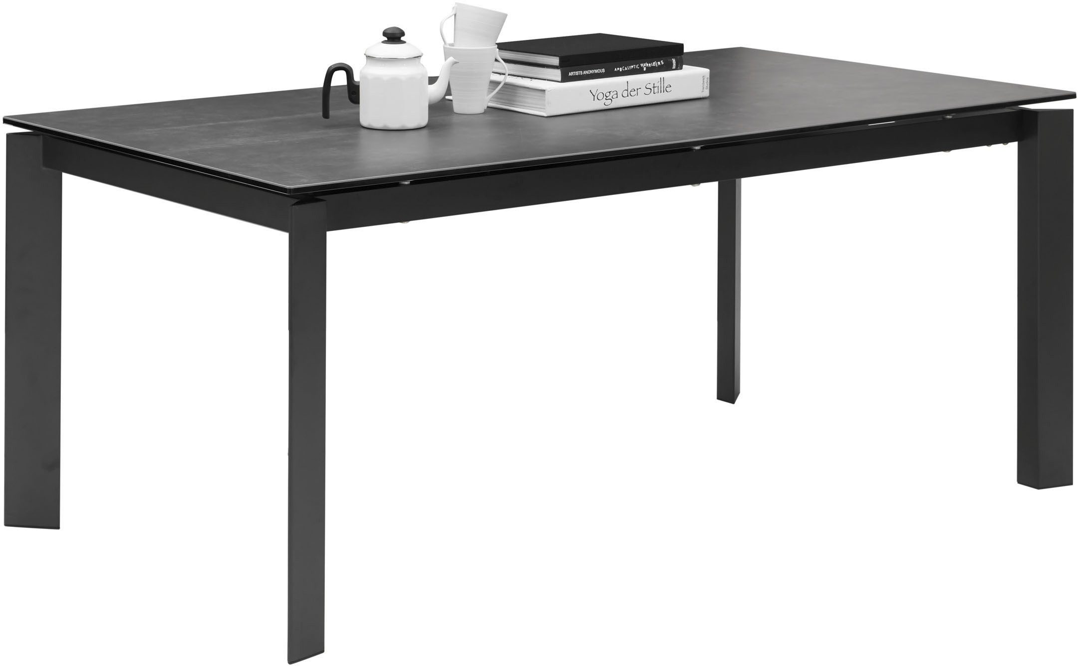 Stolkom Eettafel Paul eettafel keramiek, uitschuifbaar tot 240 cm, BxHxD 180x76x95 cm