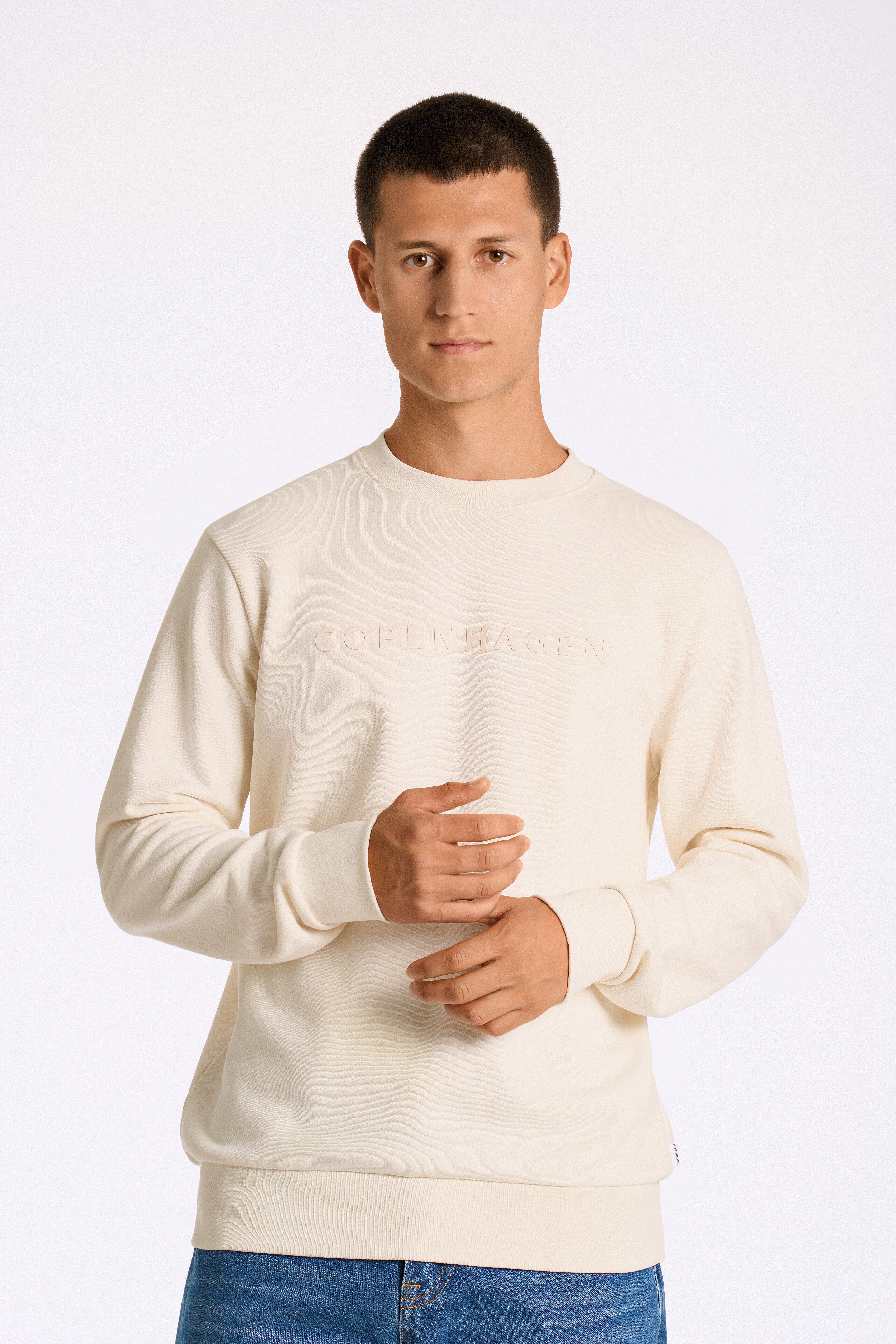 LINDBERGH Sweatshirt met een logo-opschrift