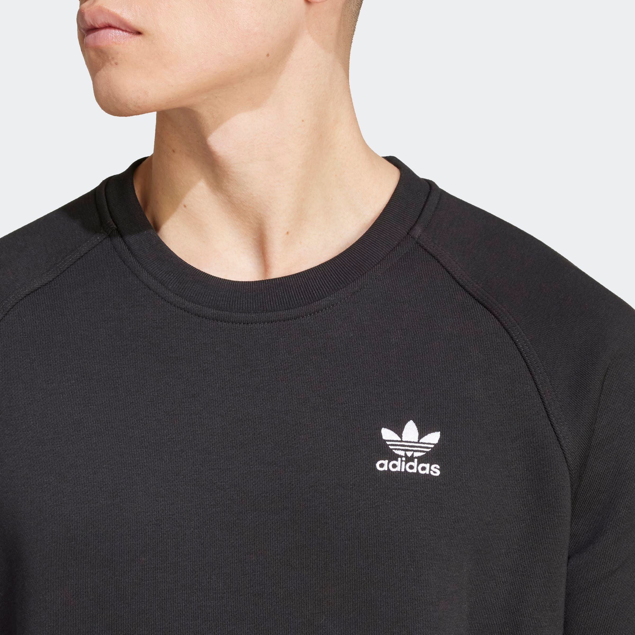 adidas Originals Sweatshirt ESS CREW Essentials pullover, zachte binnenkant