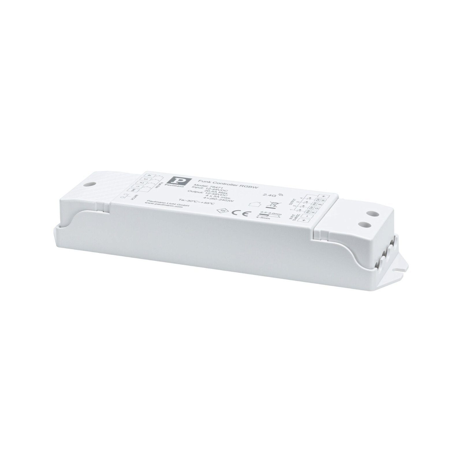 Paulmann Led-strepen Pro Funk Controller RGBW max. 600W 2.4GHz Wit/Kunststof (1 stuk)