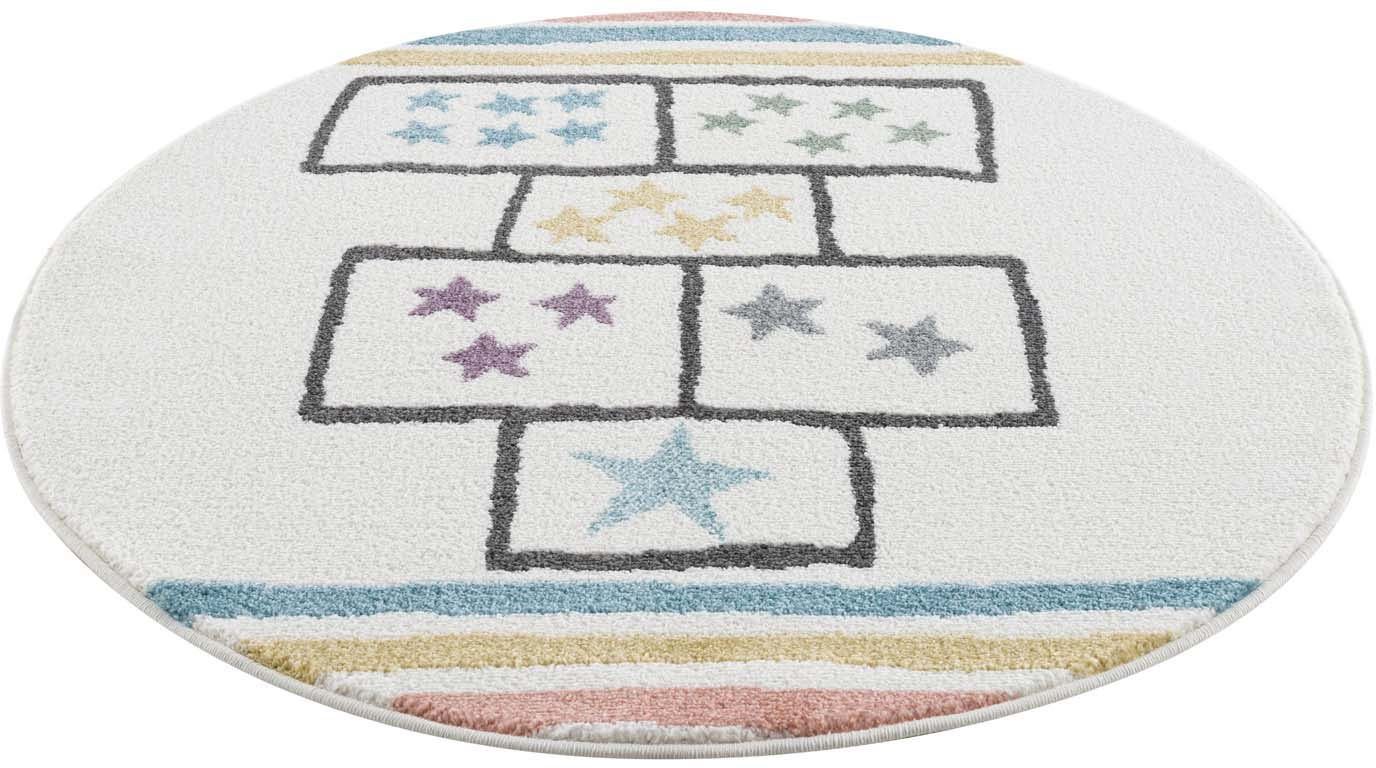Carpet City Kindervloerkleed Anime9397 Speel-spring-vloerkleed, sterren, zachte pool, gemakkelijk in onderhoud, kinderkamer
