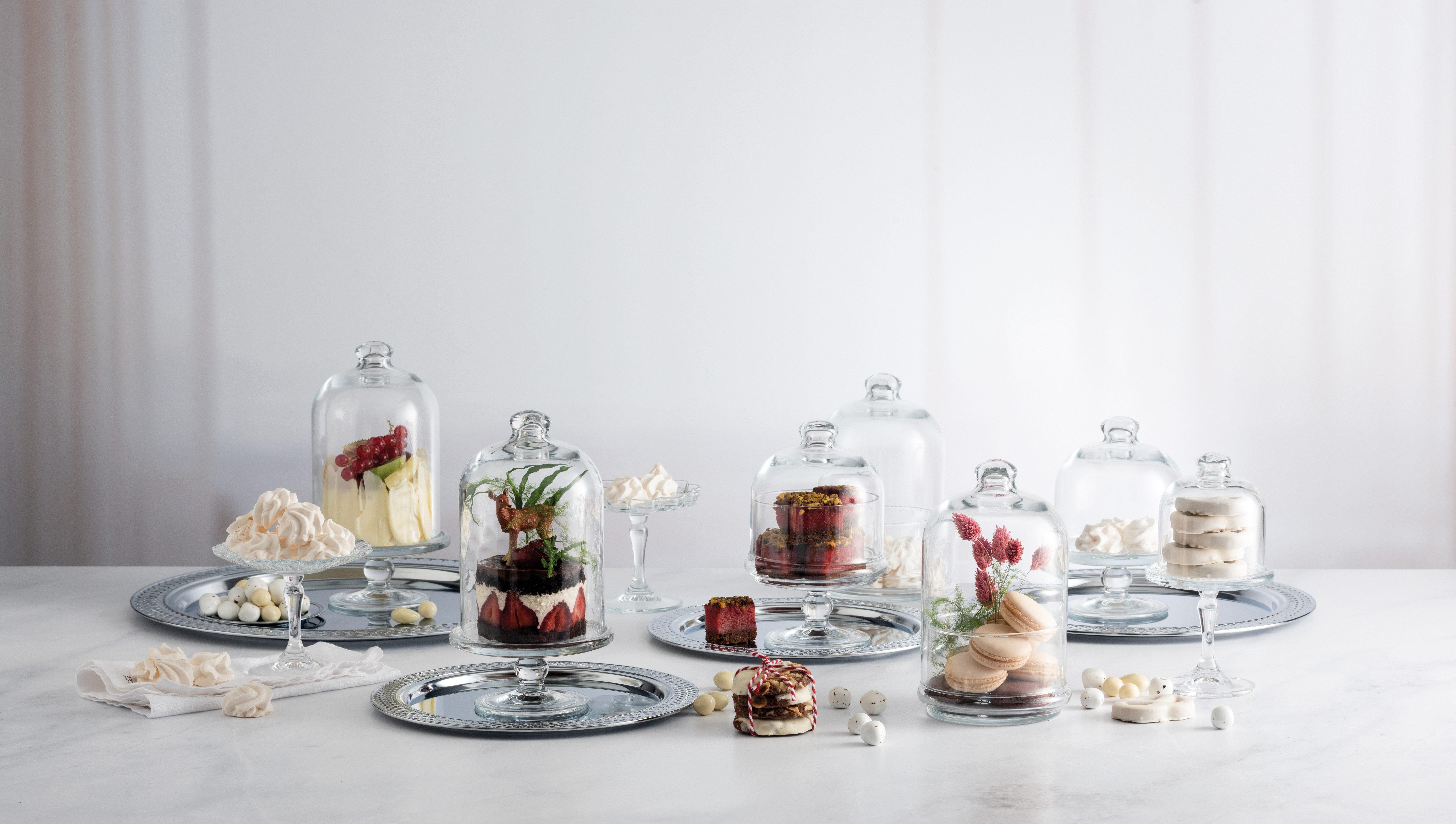 CreaTable Serveerschaal Mini patisserie-set (4-delig)