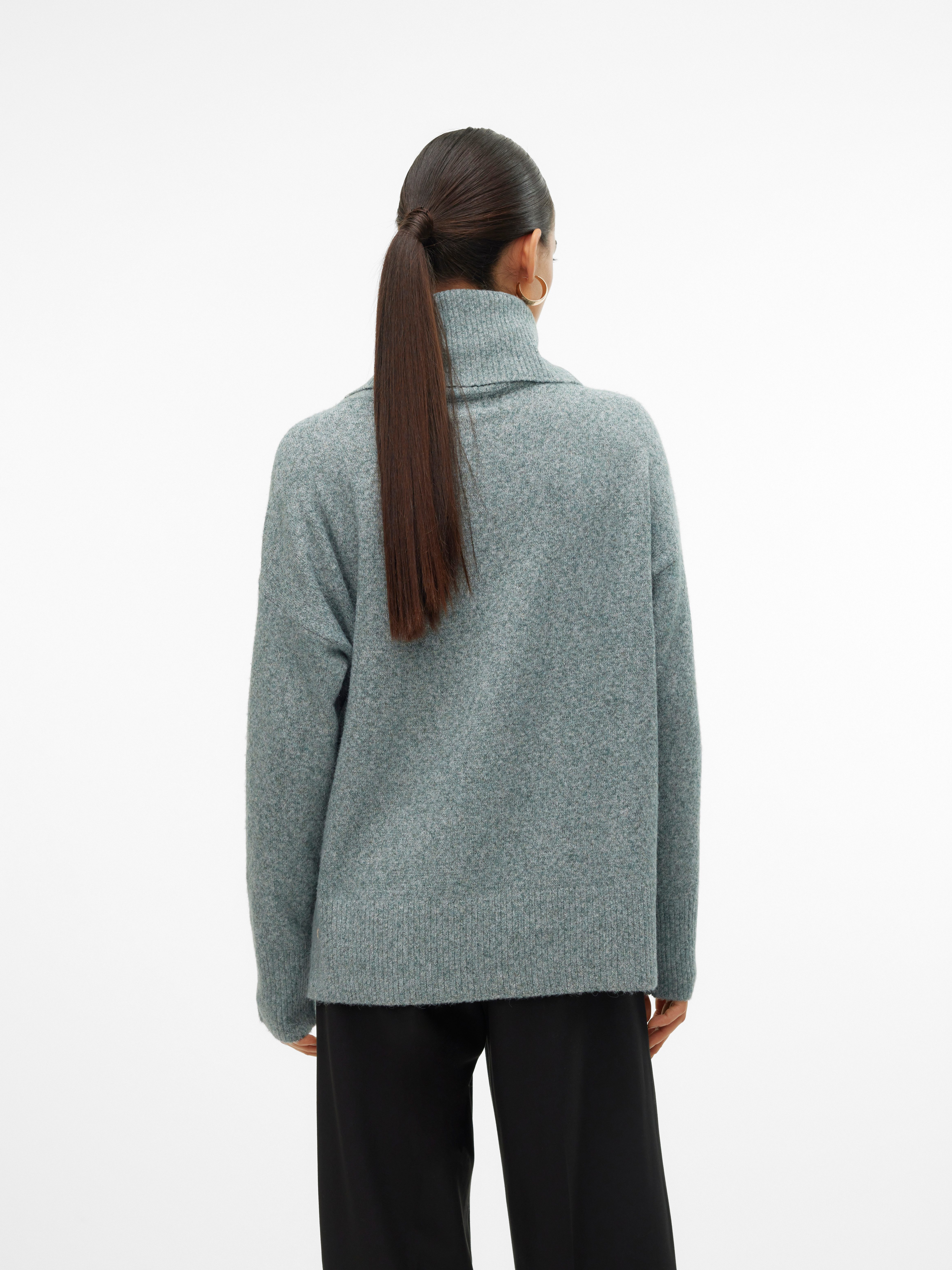 Vero Moda Coltrui VMDOFFY LS COWLNECK BLOUSE GA NOOS