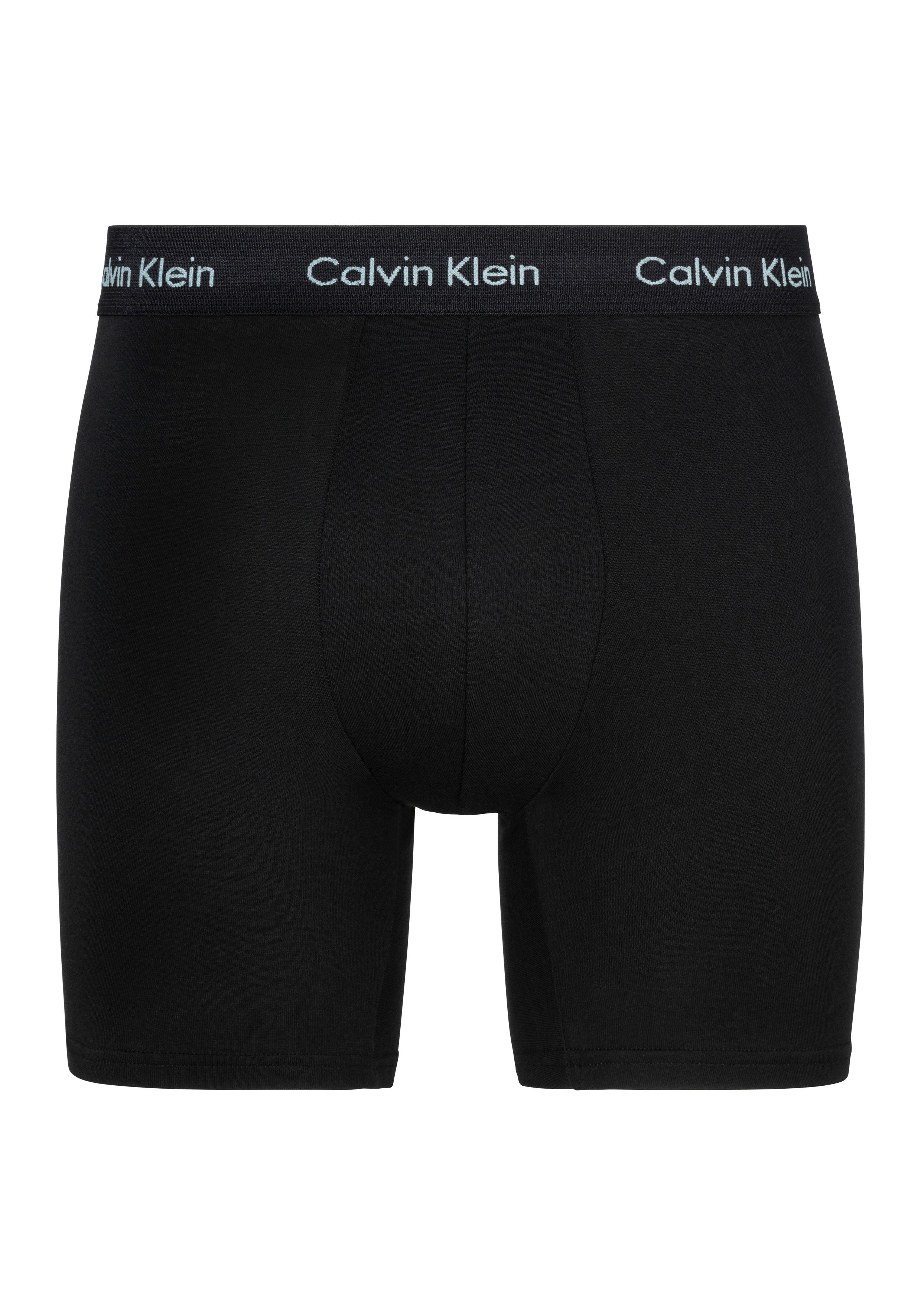Calvin Klein Boxershort CK lange boxer met langere pijpen (set 3 stuks)