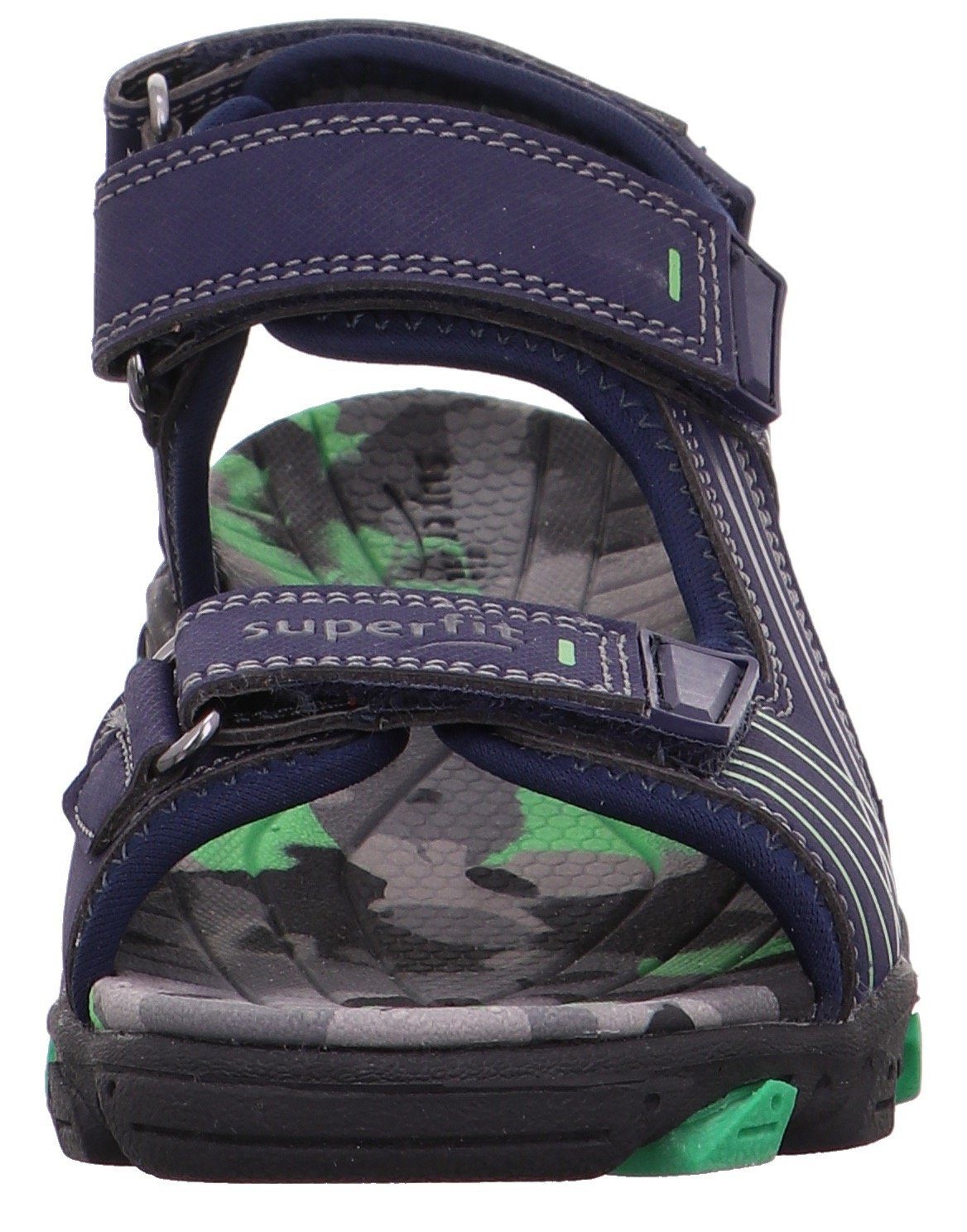 Superfit Sandalen OCEAN KOMBI HENRY , zomerschoen, klittenbandschoen, outdoorschoen, met 3 klittenbandsluitingen