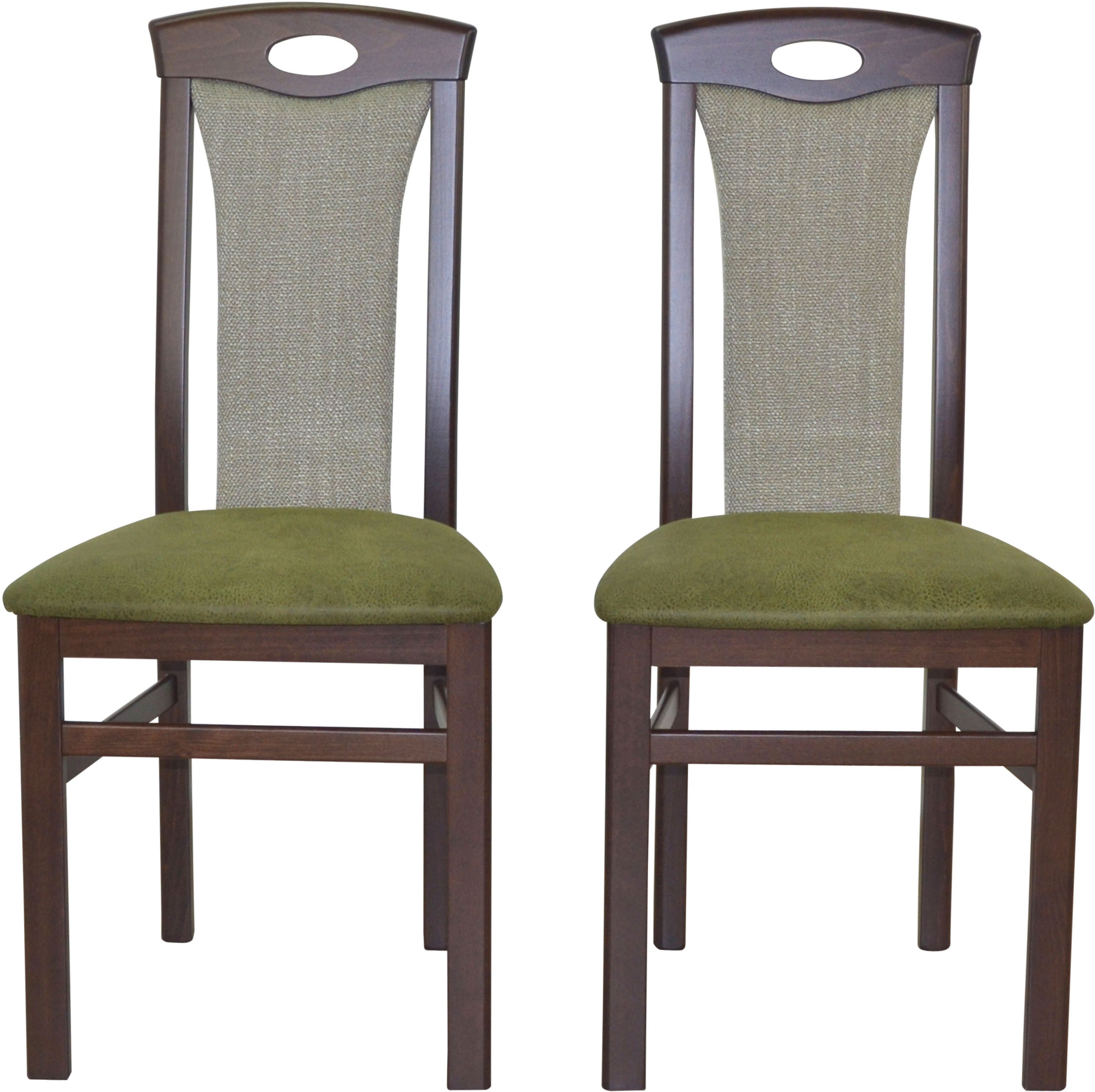 HOFMANN LIVING AND MORE Stoel met 4 poten (set, 2 stuks)