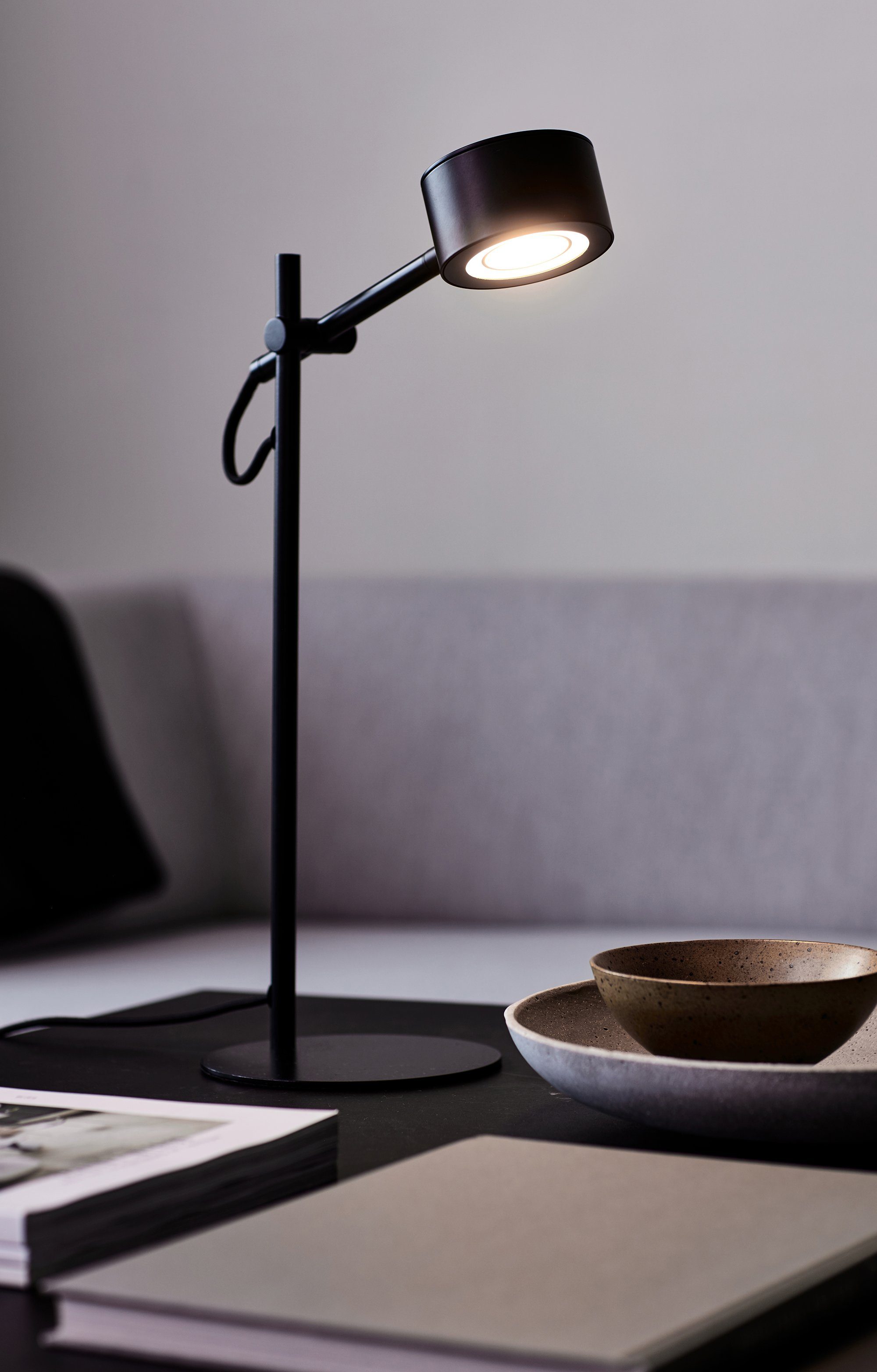 Nordlux Led-tafellamp CLYDE Hanglamp + led + dimmer voor sfeerverlichting, verstelbaar