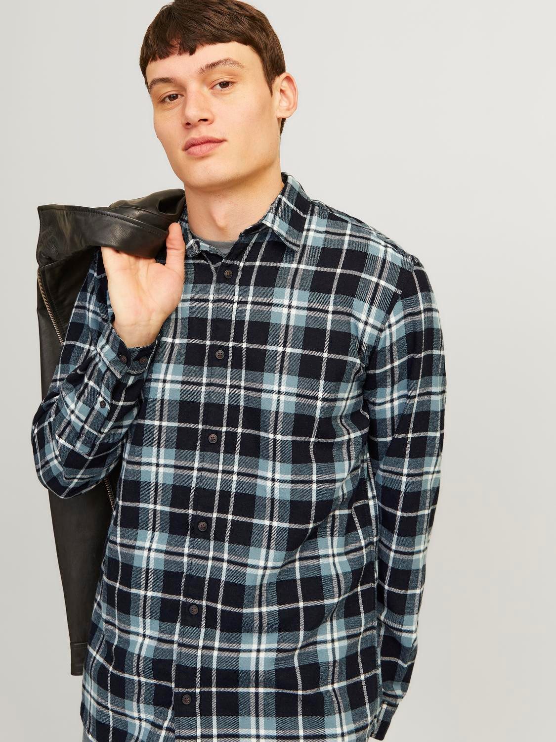 Jack & Jones Overhemd met lange mouwen JJJOSHUA FALL FLANNEL SHIRT LS