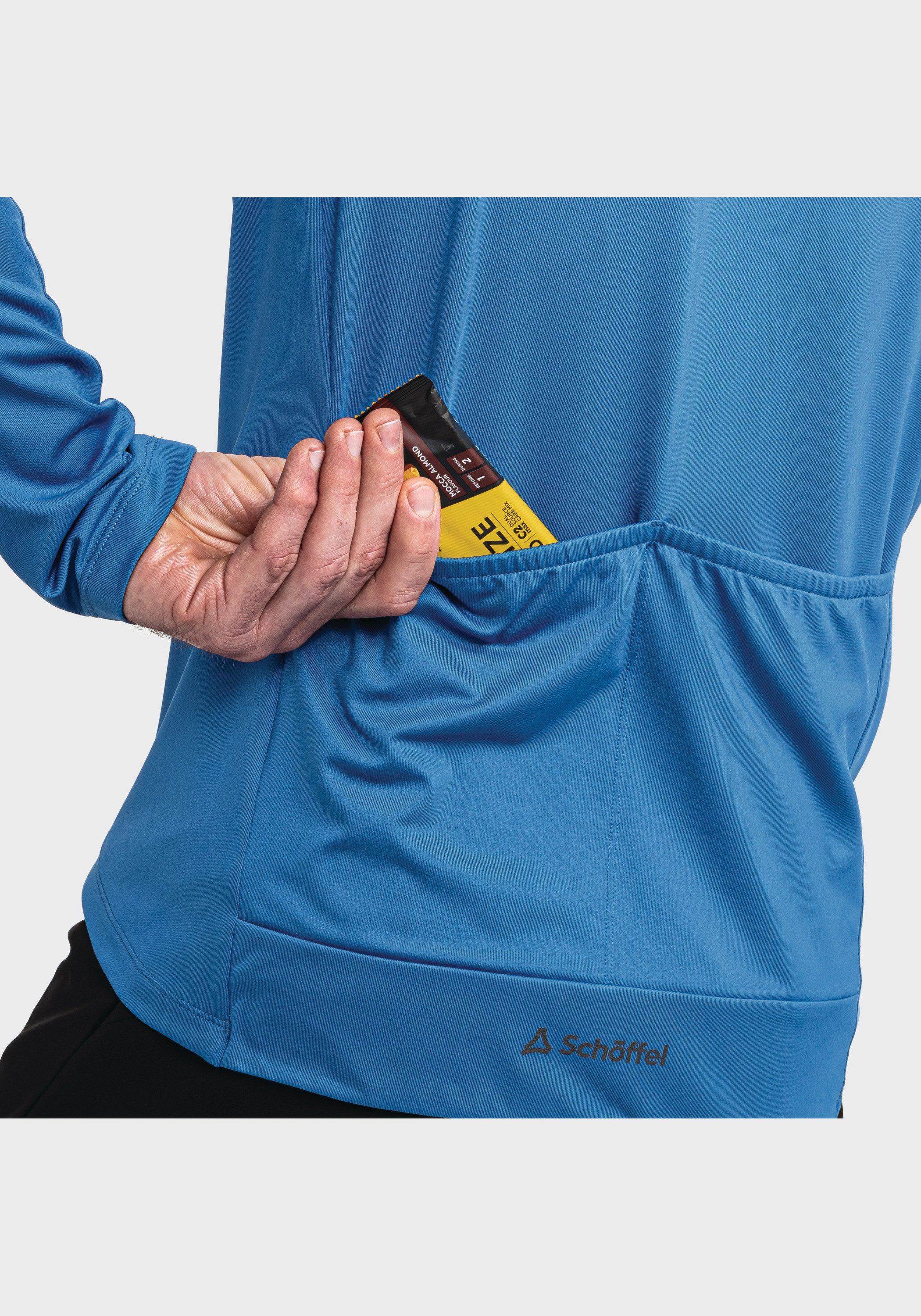 Schöffel Gebreide trui Bike longsleeve stijl Kubena MNS