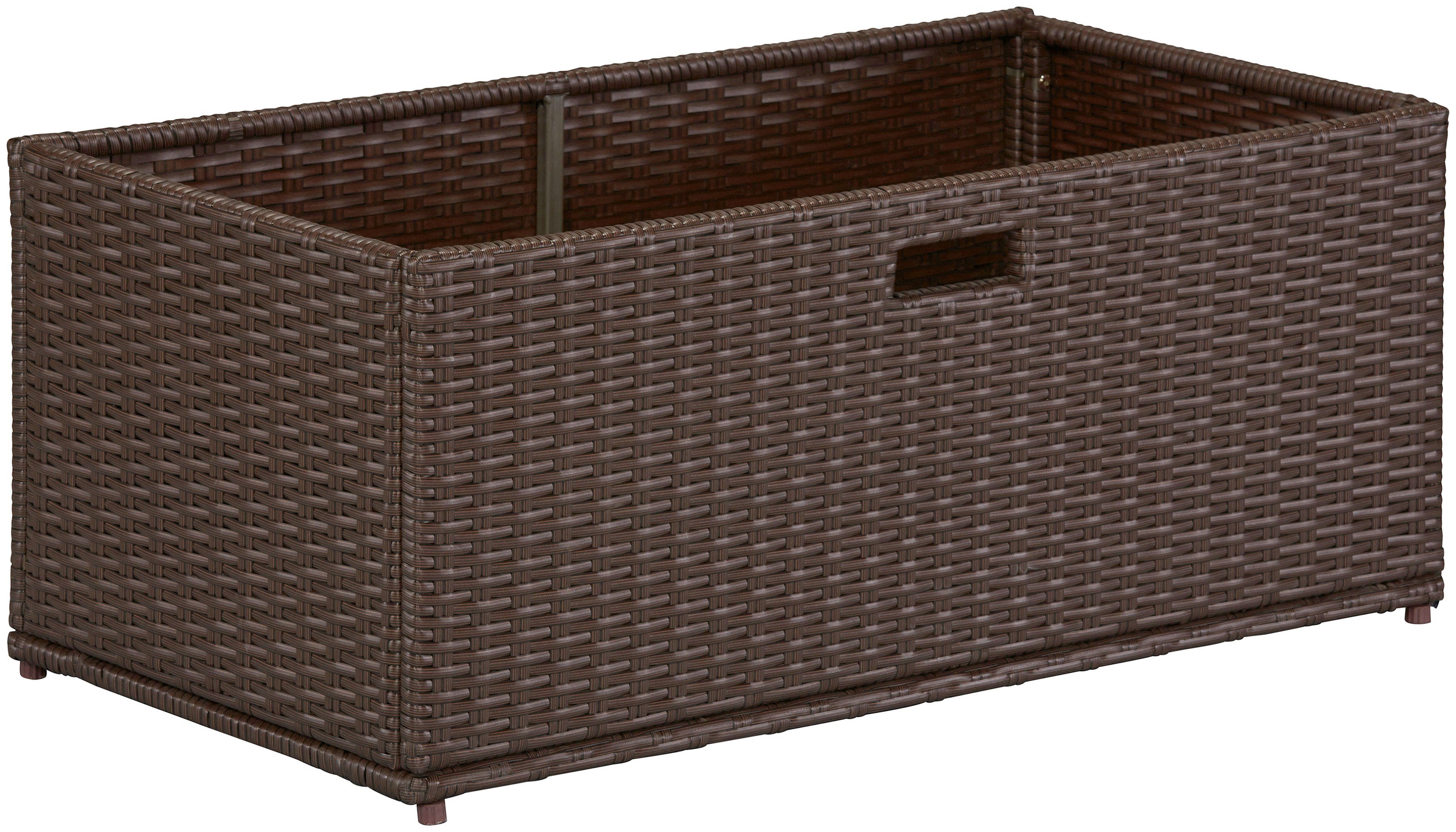 MERXX Tuinkussenbox Poly-rotan