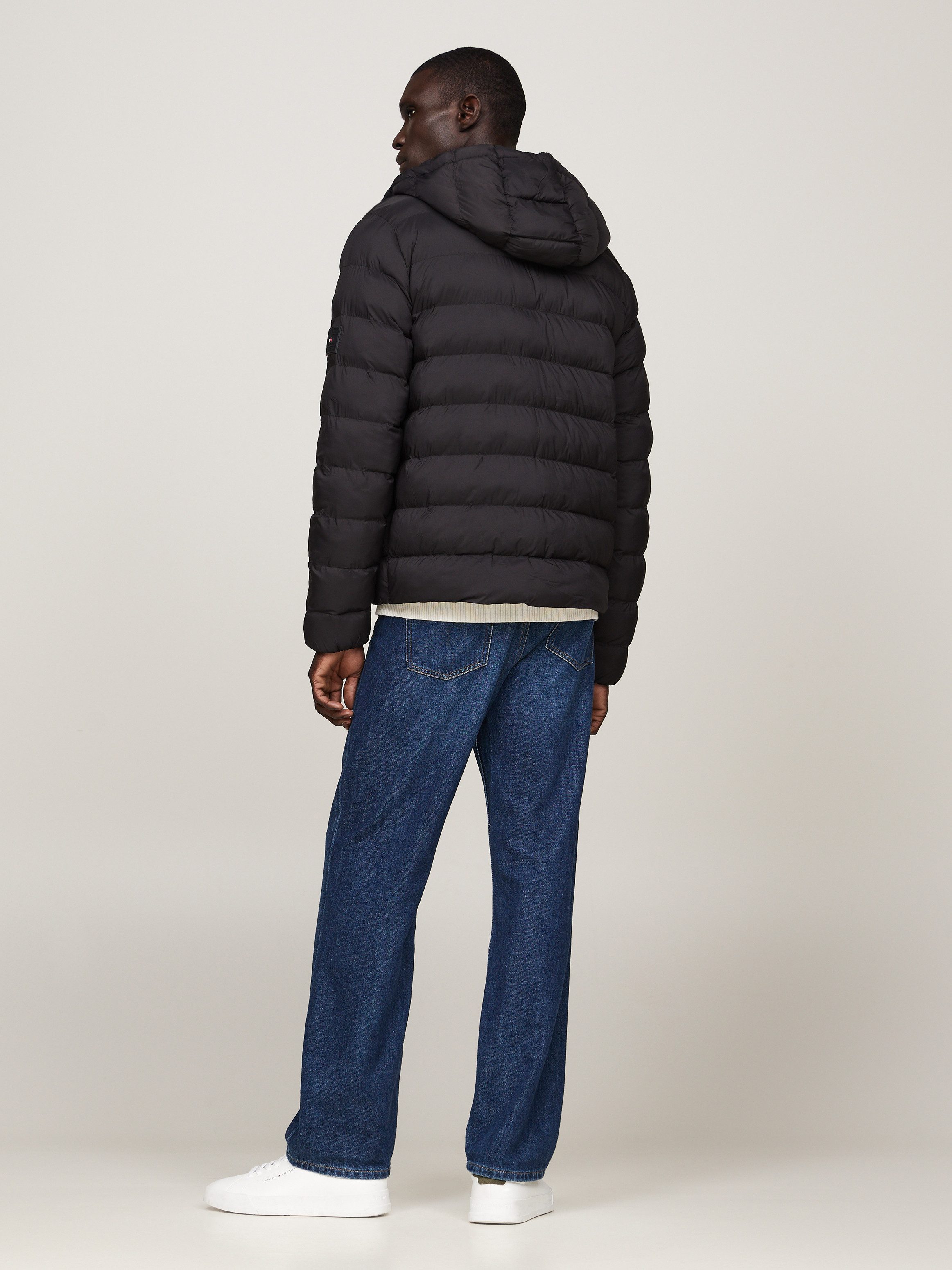 Tommy Hilfiger Gewatteerde jas MID WEIGHT HOODED JACKET
