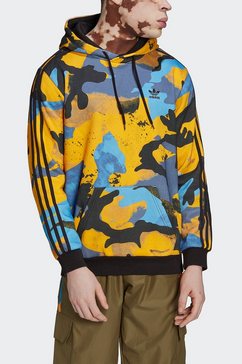 adidas originals sweatshirt camo series allover print hoodie geel