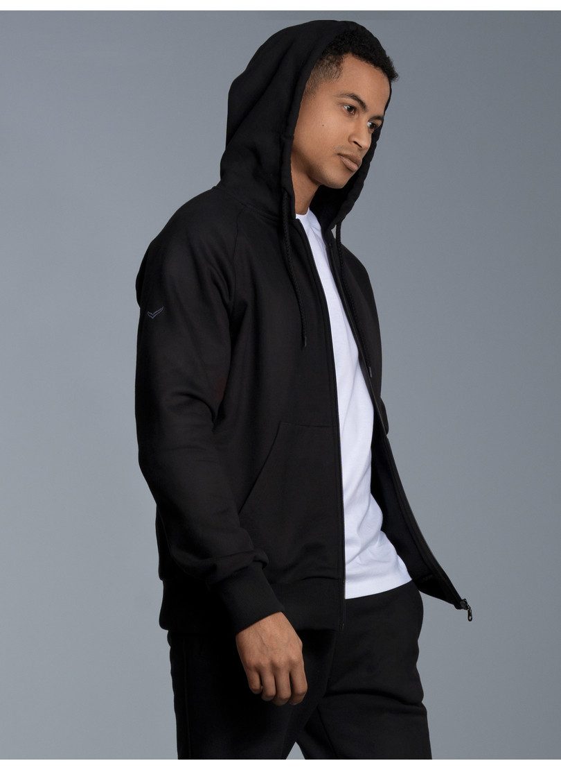Trigema Sweatvest TRIGEMA sweatvest met capuchon (1-delig)