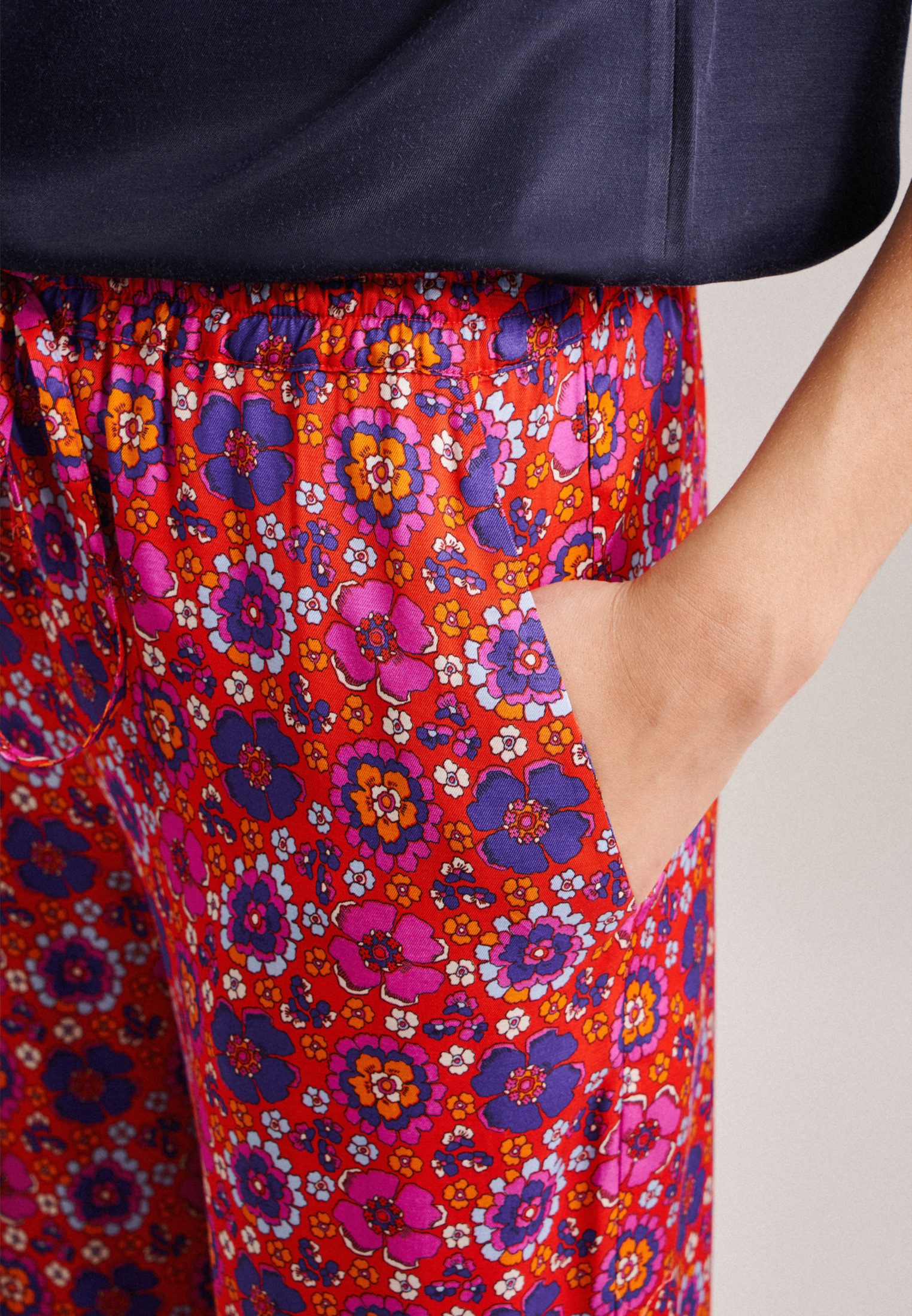 seidensticker Culotte Zwarte roos