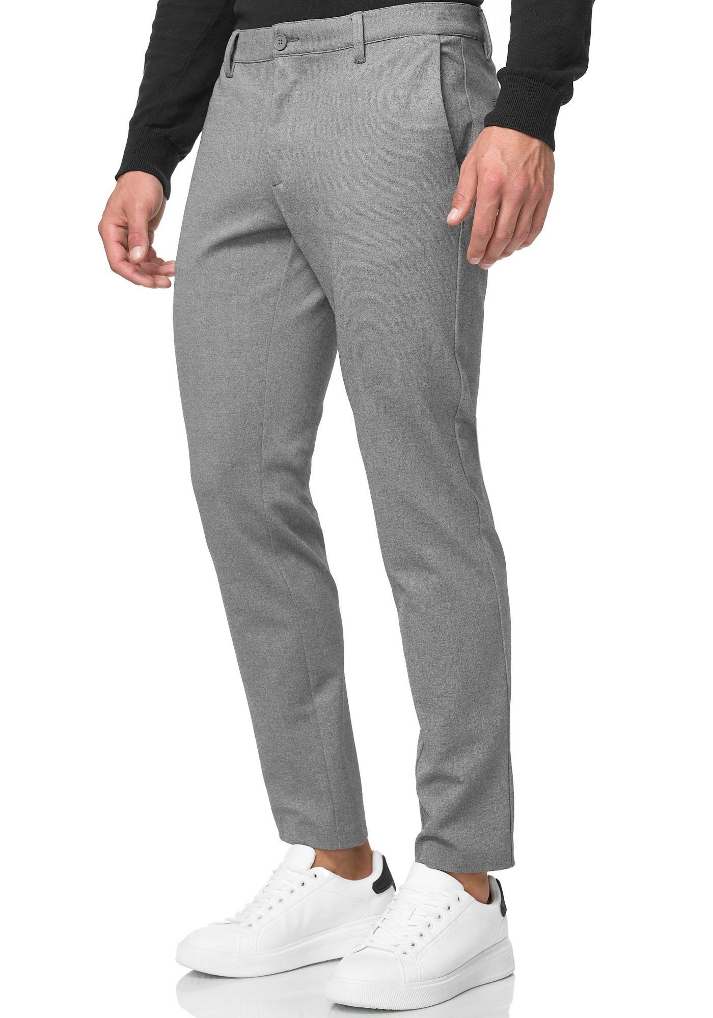 Indicode Pantalon Roedekro verzorgde look met recht gesneden pijp