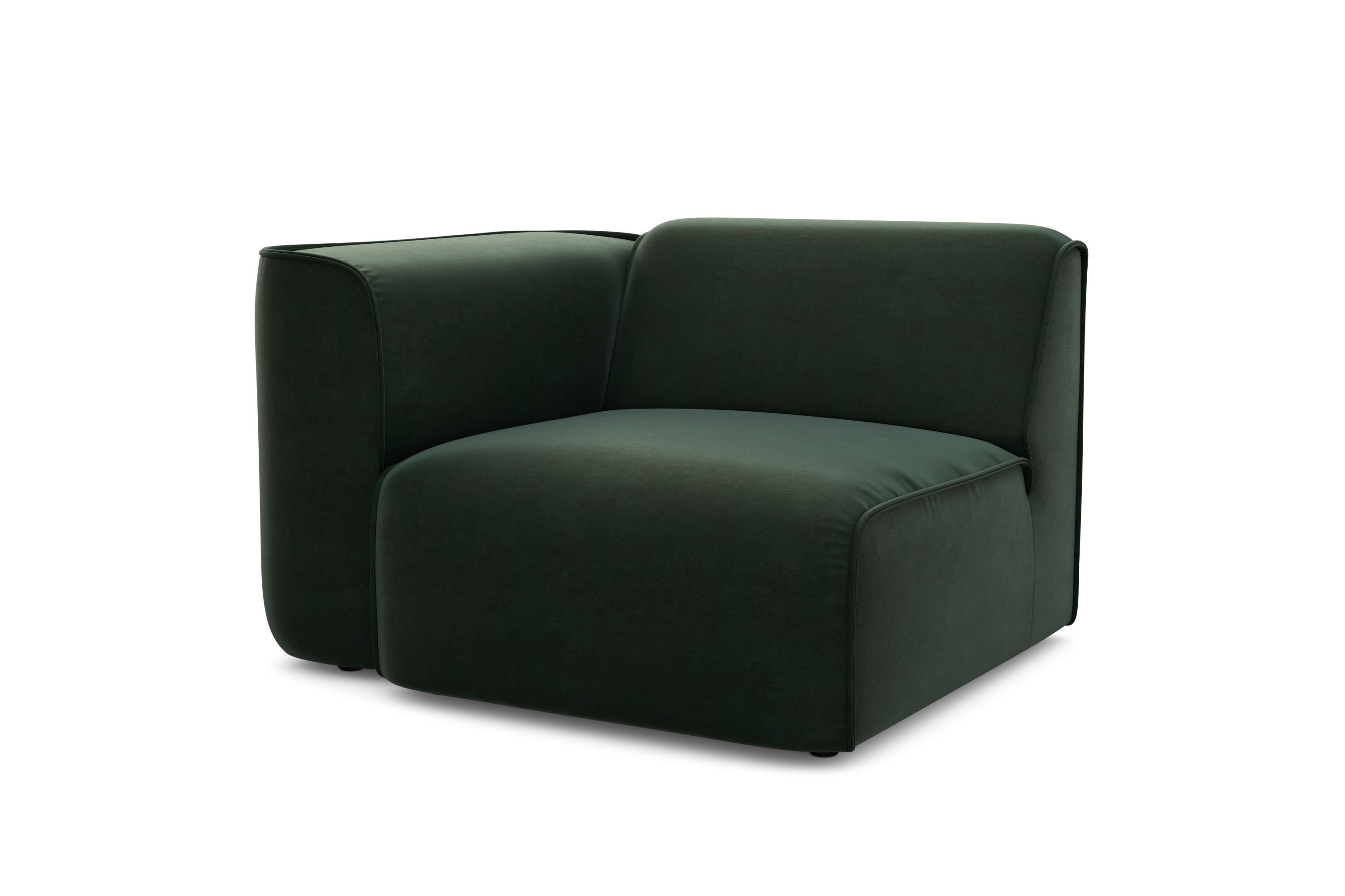RAUM.ID Fauteuil Merid sofa-hoekelement, afmetingen B/D/H: 109/97/46 cm als module of apart te gebruiken, voor individuele samenstelling