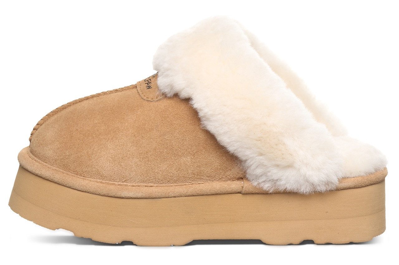 Bearpaw Pantoffels RETRO PLATFORM LOKI , mules, clog, slides met plateauzool