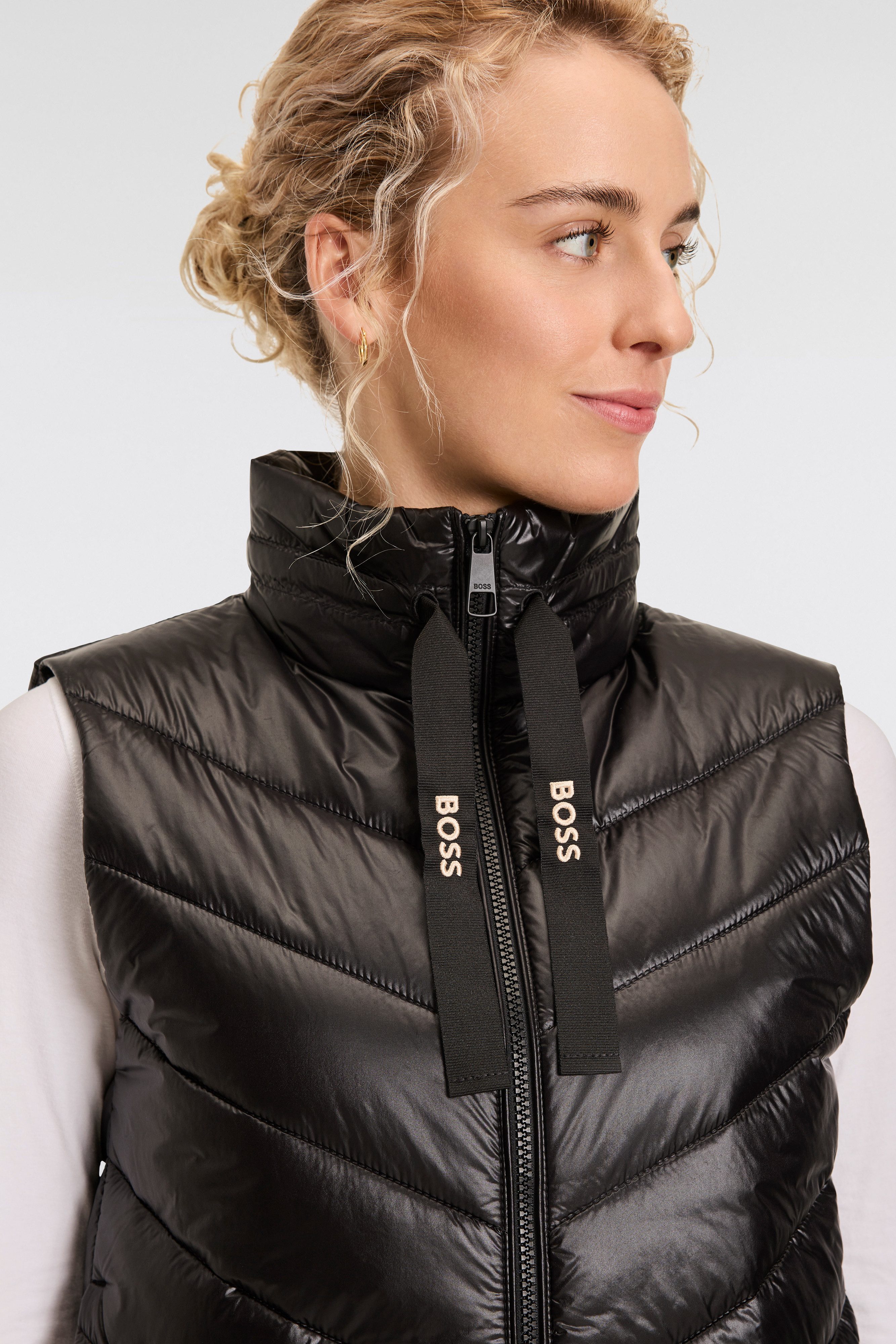 Boss Orange Bodywarmer C_Palassiny met opstaande kraag
