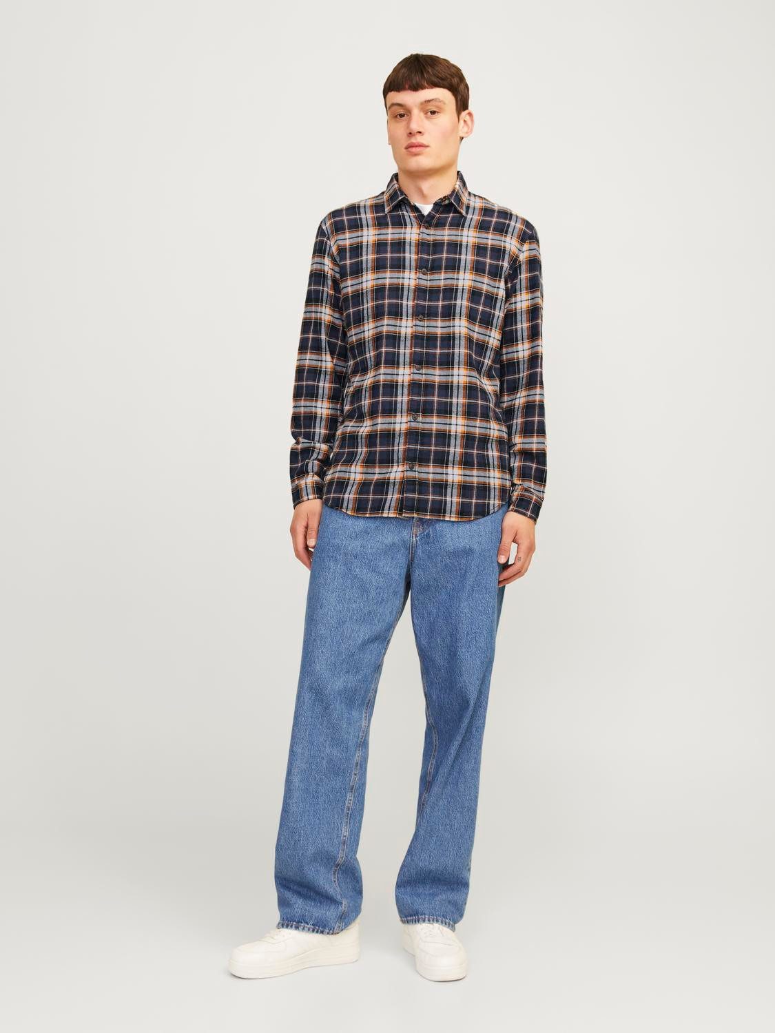 Jack & Jones Overhemd met lange mouwen JJJOSHUA FALL FLANNEL SHIRT LS