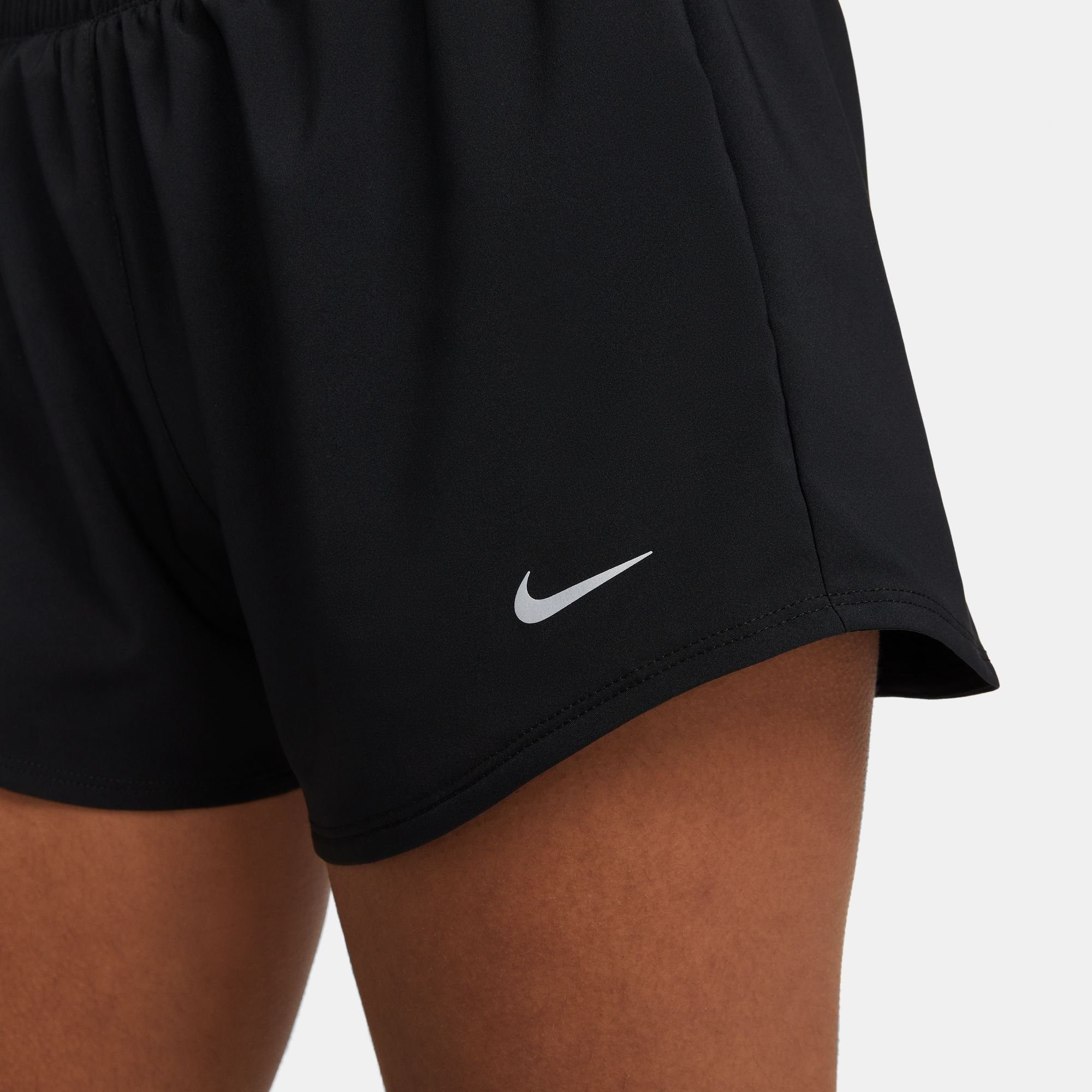 Nike Trainingsshort DRI-FIT ONE WOMEN'S MID-RISE BRIEF-LINED SHORTS