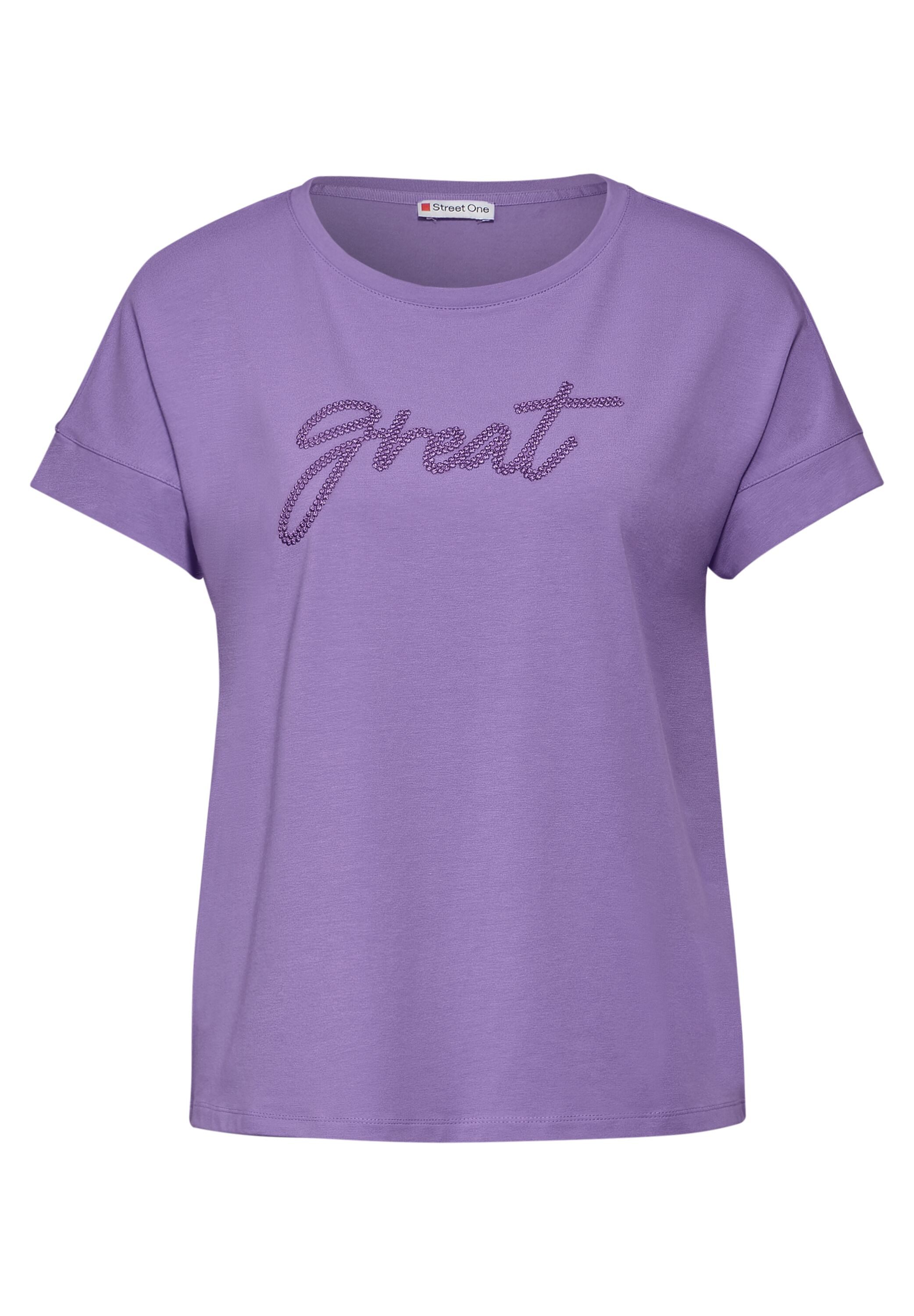 STREET ONE Shirttop met tekst