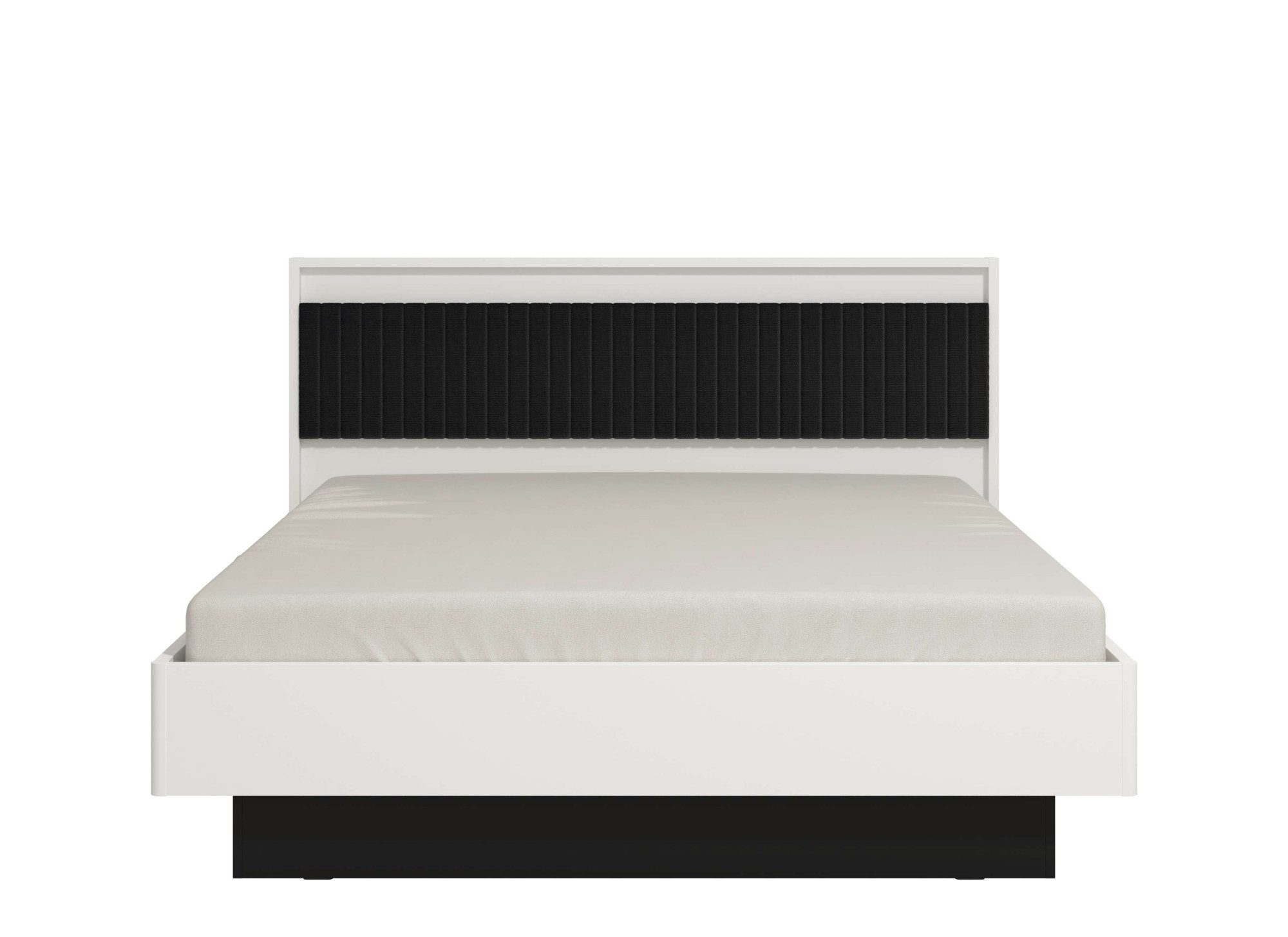 INOSIGN Bedframe Ascalon, gepolsterde rugleuning, bekleed met zachte cordstof Ligoppervlakken 160 of 180x200 cm, FSC®-gecertificeerd houtmateriaal