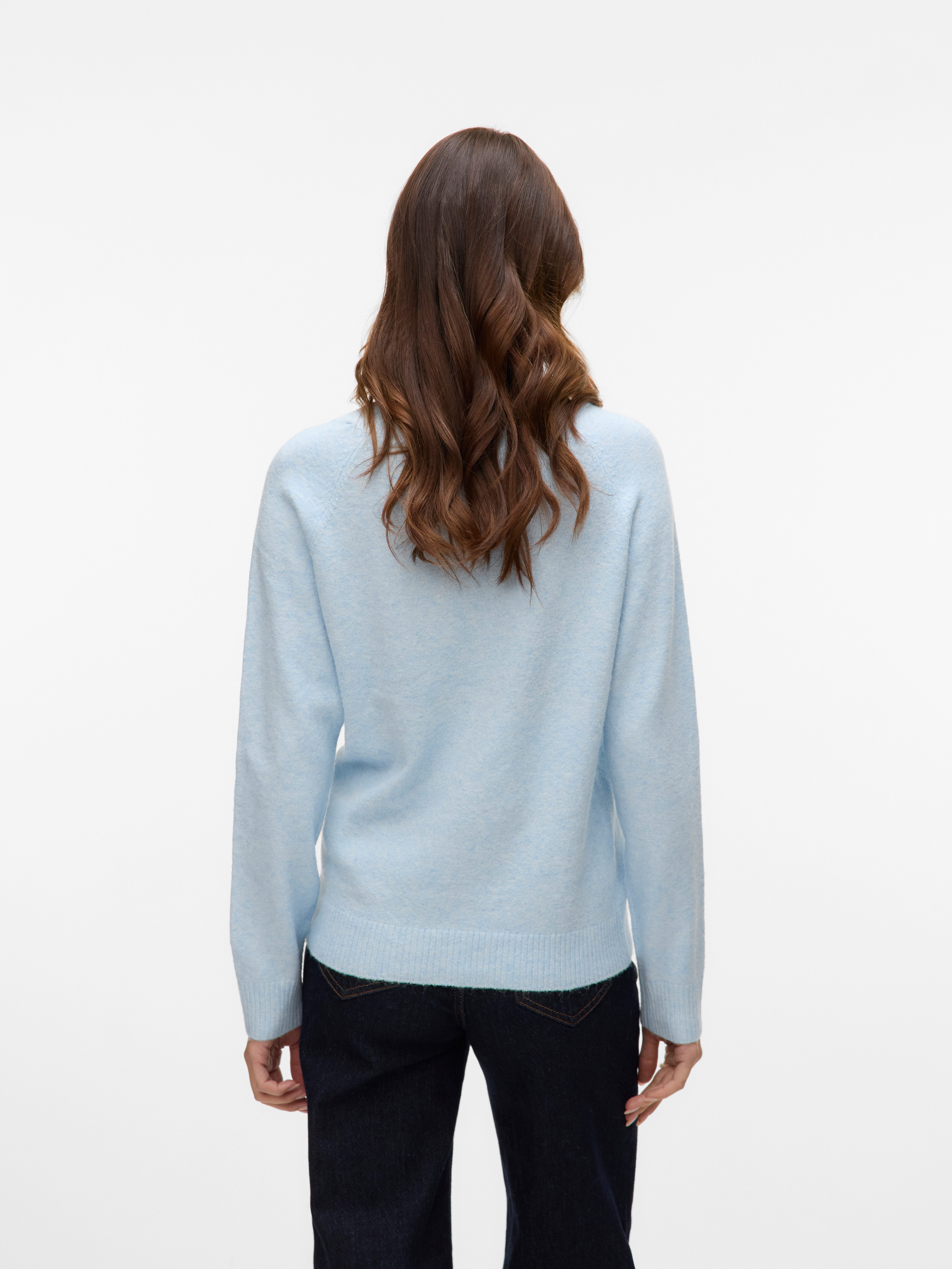 Vero Moda Trui met ronde hals VMDOFFY LS O-NECK BLOUSE GA NOOS