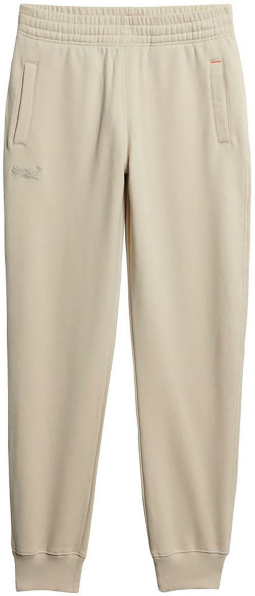 Superdry Sweatbroek ESSENTIAL LOGO JOGGER heren joggingbroeken maat S beige