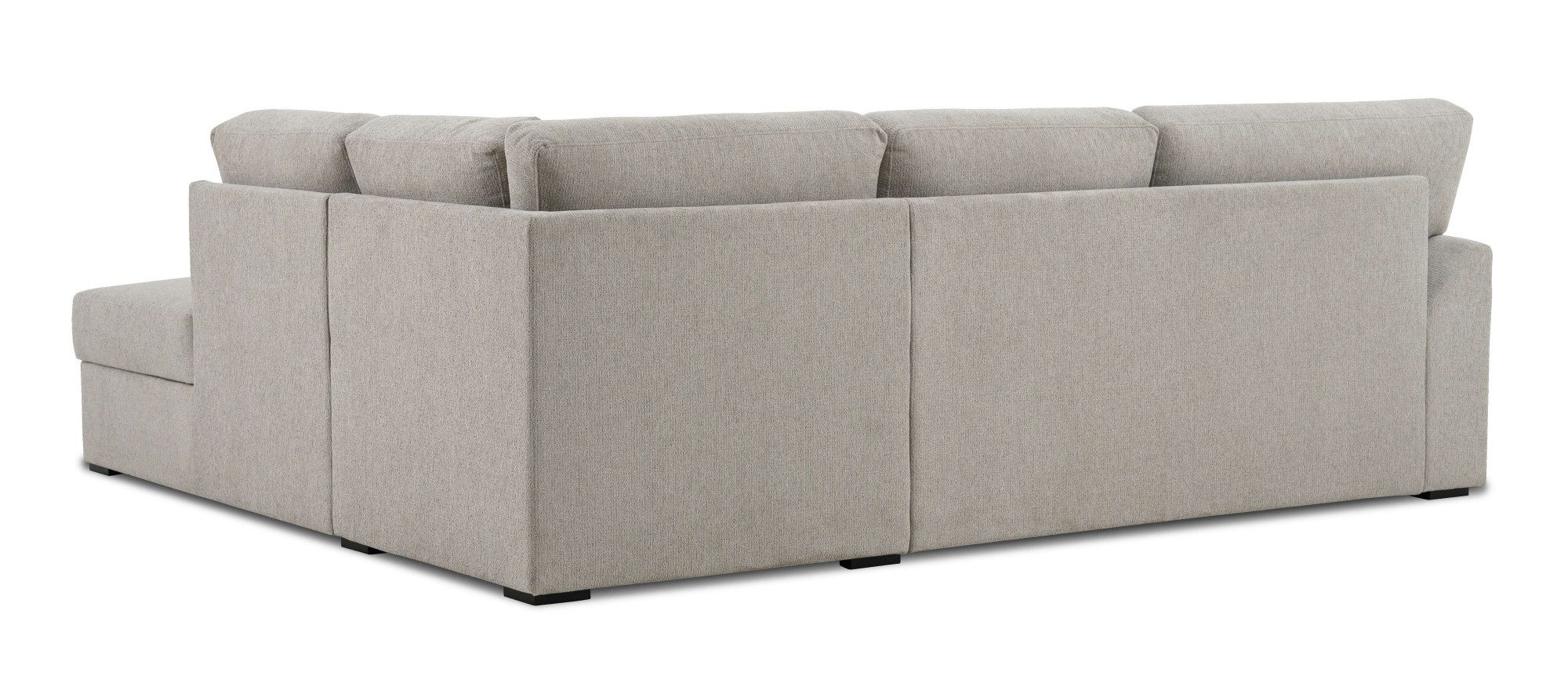 Home affaire Hoekbank Citry Breedte 242 cm, chenille, bedfunctie, bedlade, L-vorm (304-delig)