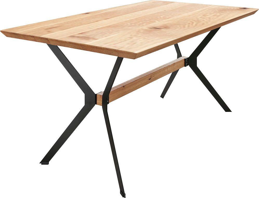Paroli Eettafel Sierra in 3 breedten eettafels maat 180 cm x 75 cm x 90 cm bruin