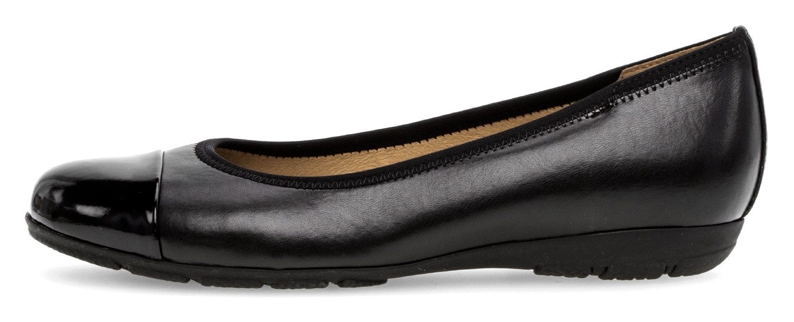 Gabor Ballerina's , businessschoen, lage schoen, instapschoen met hovercraft-loopzool
