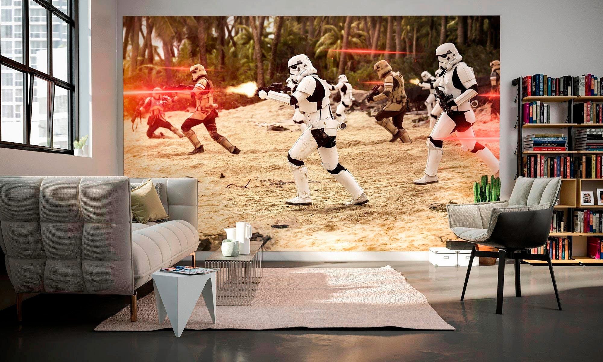 Komar Vliesbehang Digitale print vlies - Star Wars Imperial Strike - Afmeting 400 x 250 cm (1 stuk)