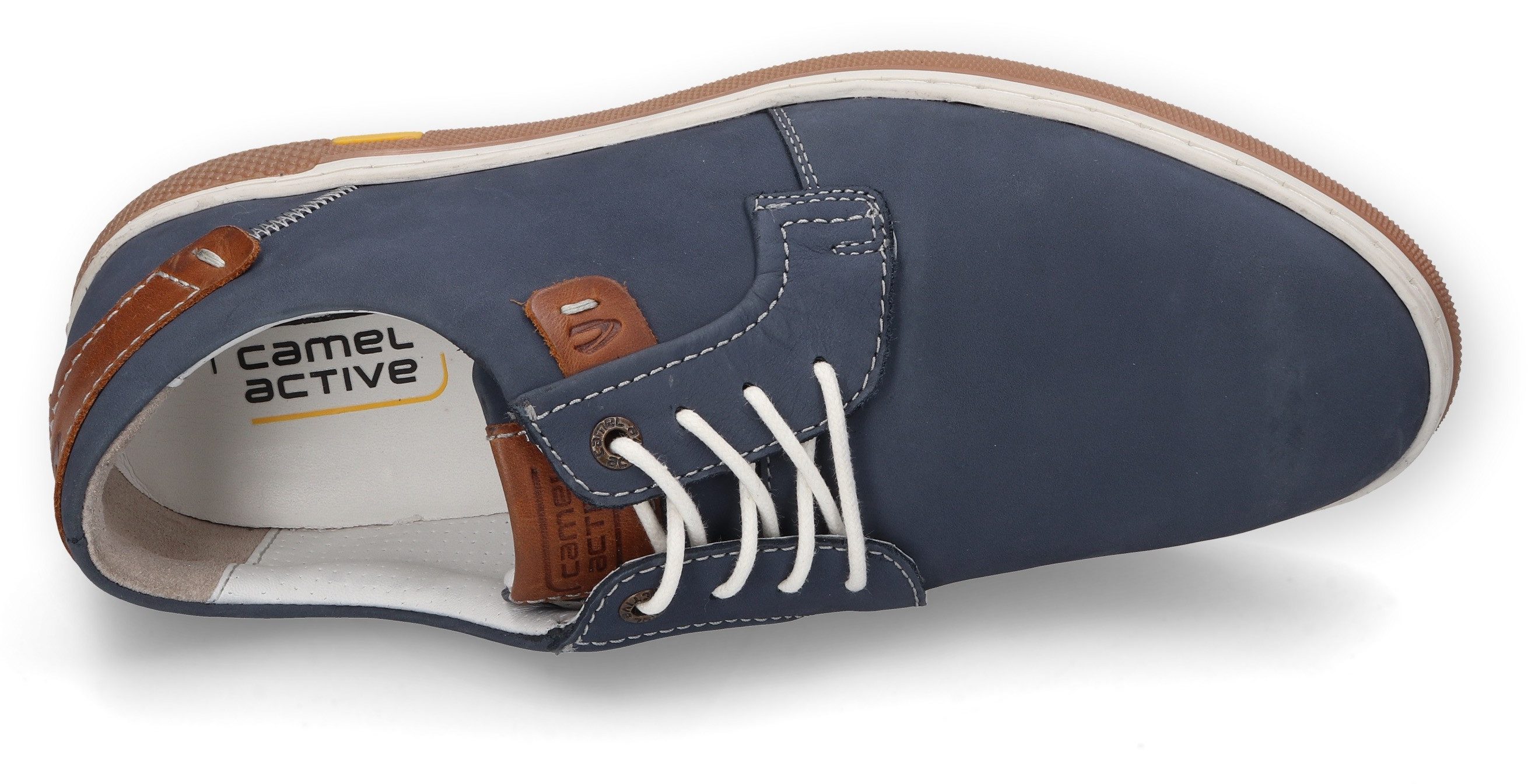 camel active Veterschoenen , hybrid sneaker, business-schoen, sneaker met leren voering