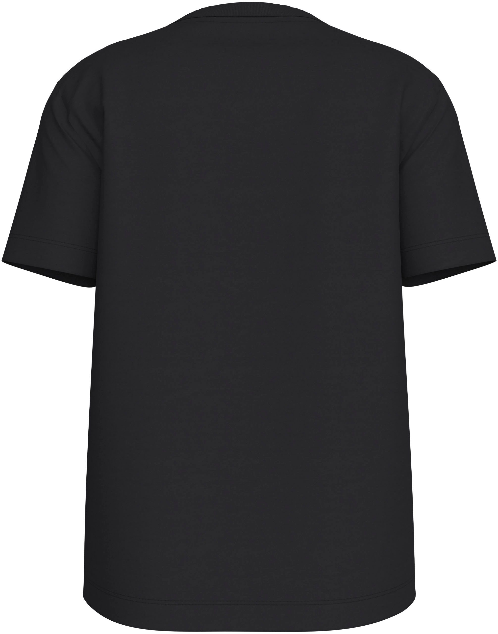 Calvin Klein Jeans Plus T-shirt PLUS DIFFUSED CK REGULAR TEE in grote maten en met logo-merklabel