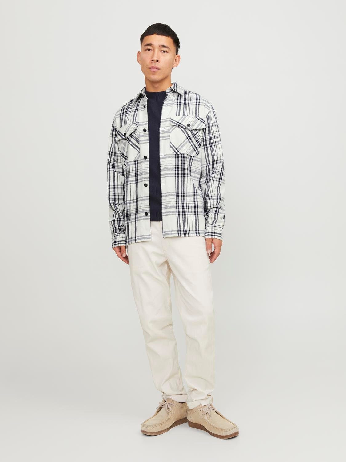 Jack & Jones Overhemd met lange mouwen JPRCCROY SPRING CHECK OVERSHIRT L/S SN