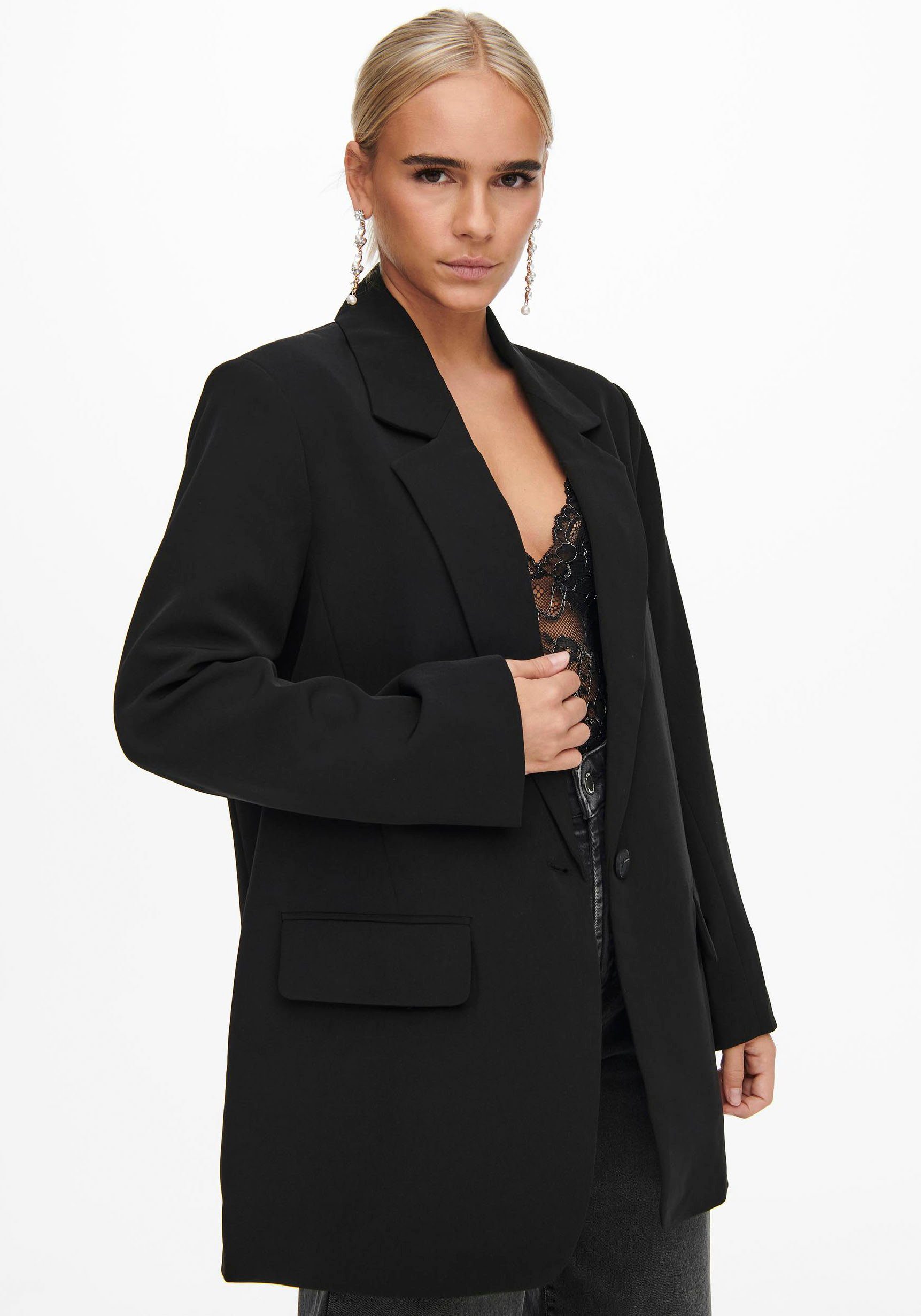 Only Lange blazer ONLLANA-BERRY L/S OVS BLAZER TLR NOOS