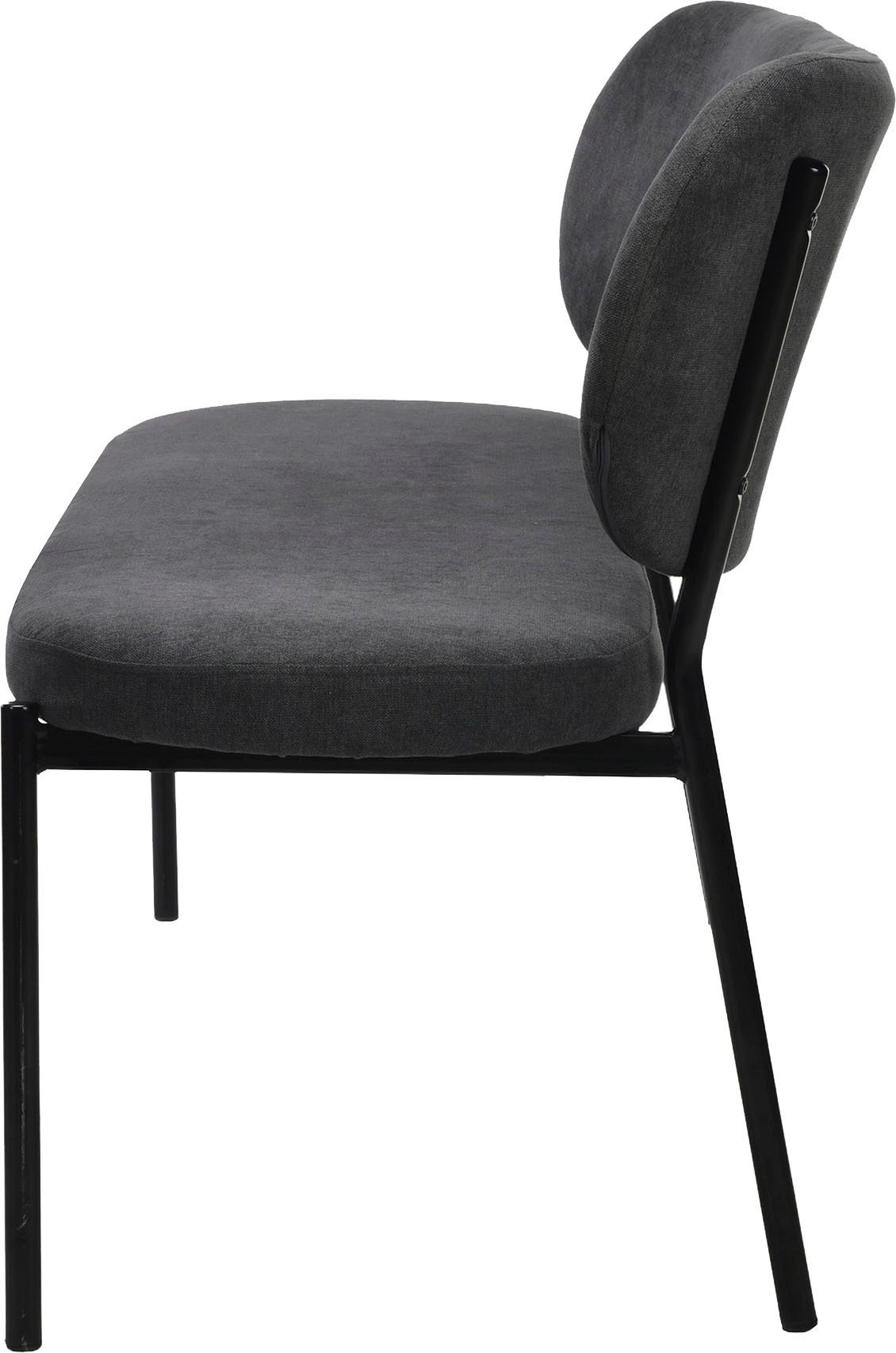 byLIVING Zitbank Jersey met geweven stof bekleding, met rugleuning, breedte 160 cm