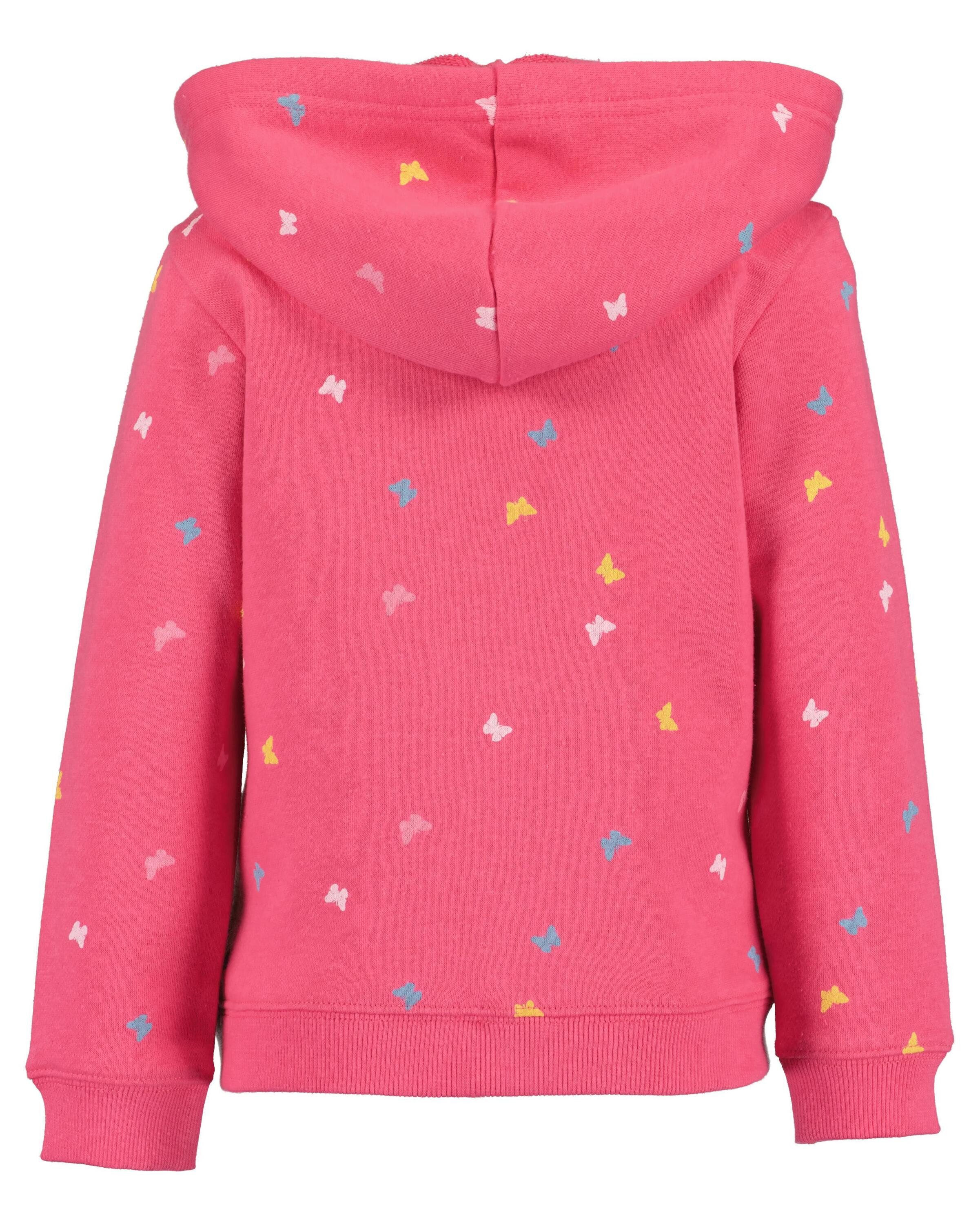 Blue Seven Sweatvest Blue Seven meisjes sweatjack met capuchon lange mouwen kinder hoodie (1-delig)